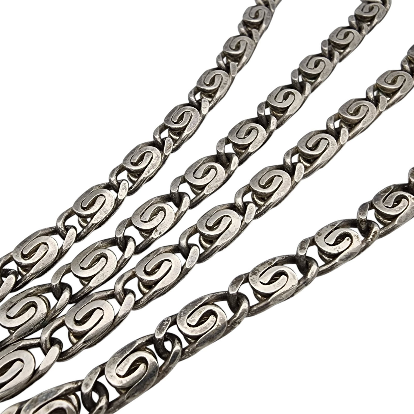 Sterling Spiral Chain Necklace (1 of 4)