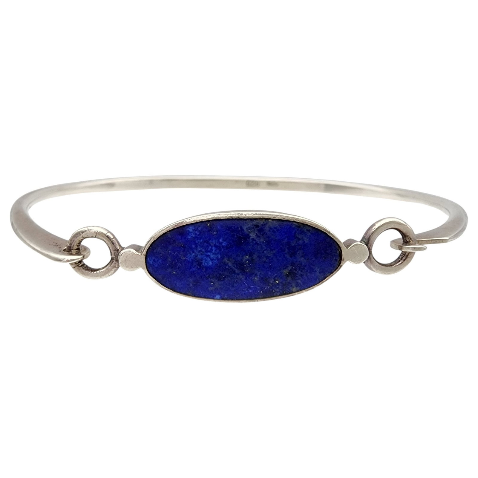 Boma Sterling Lapis Lazuli Tension Bangle Bracelet (1 of 6)