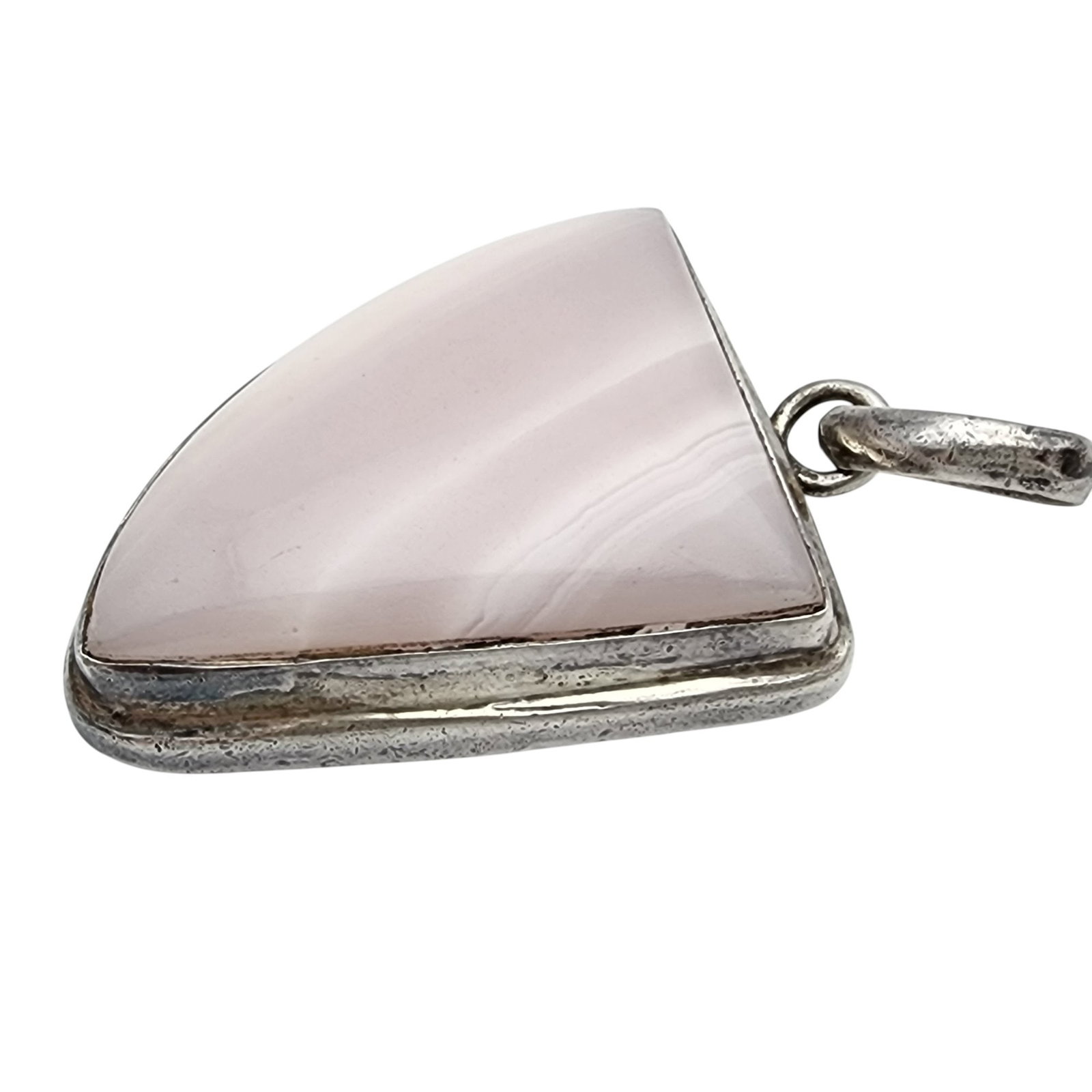 Sterling Agate Pendant - 2