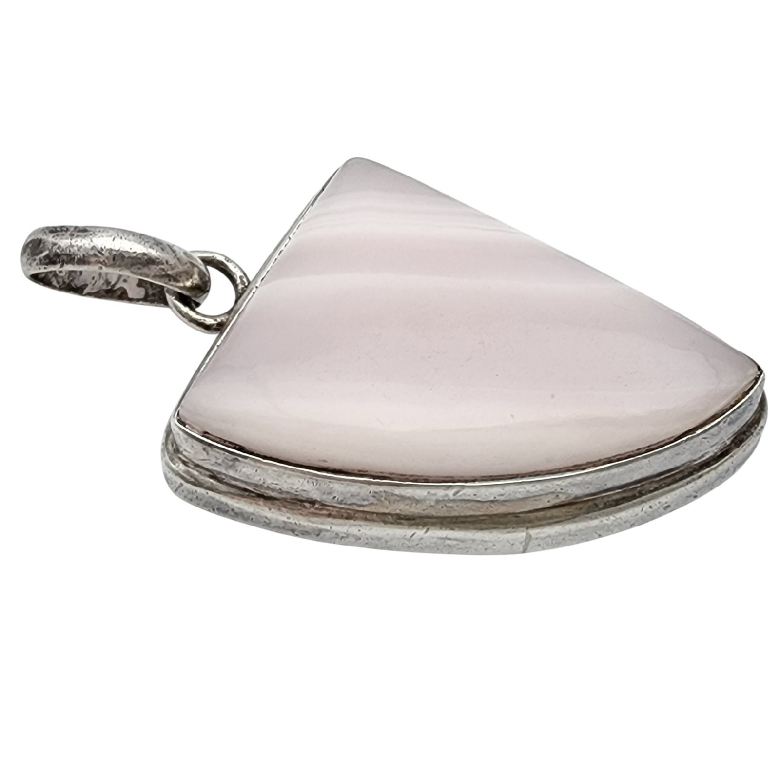 Sterling Agate Pendant - 3