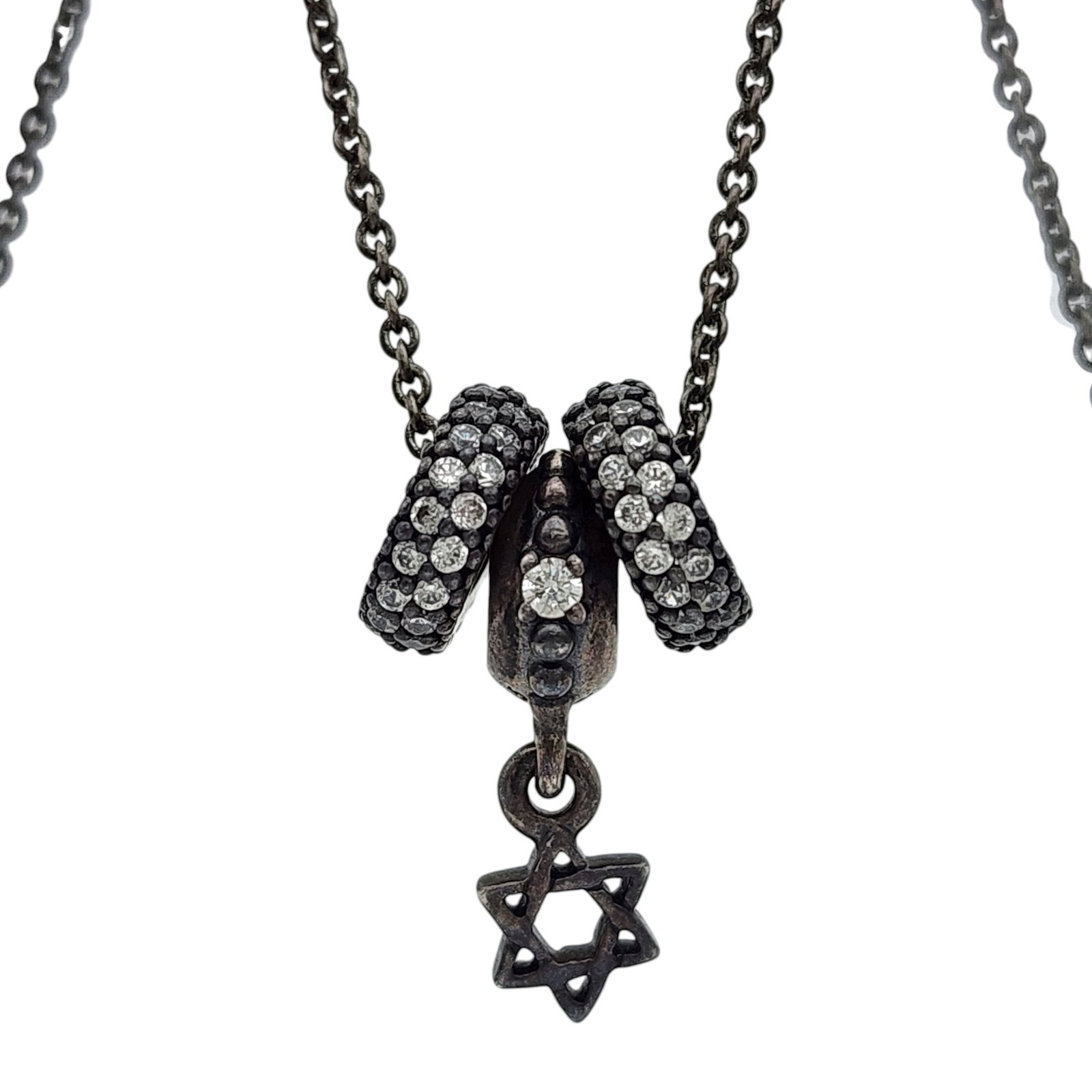 Pandora Sterling Charm Chain Necklace (1 of 5)