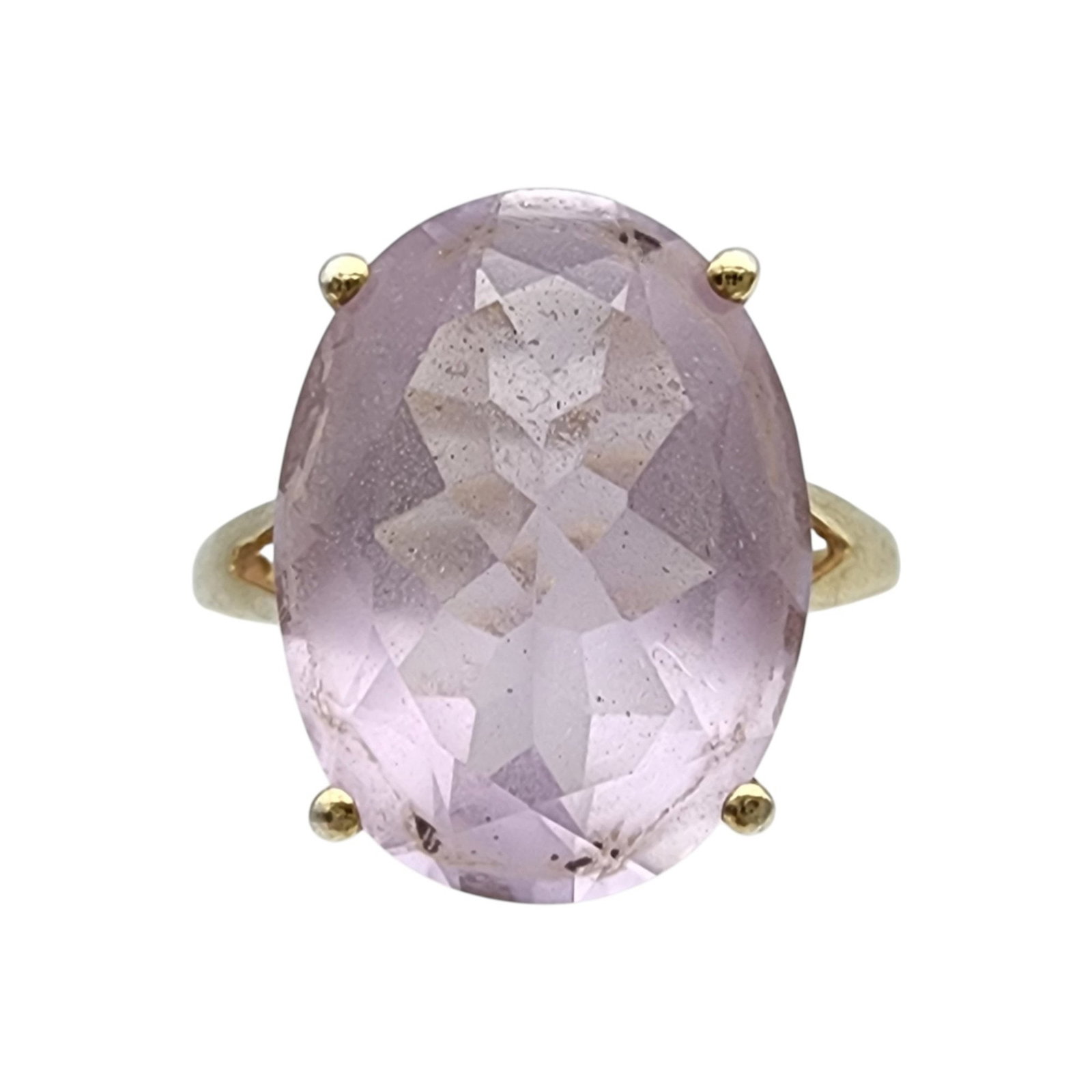 Sterling Purple Spinel Ring Sz 9 (1 of 7)