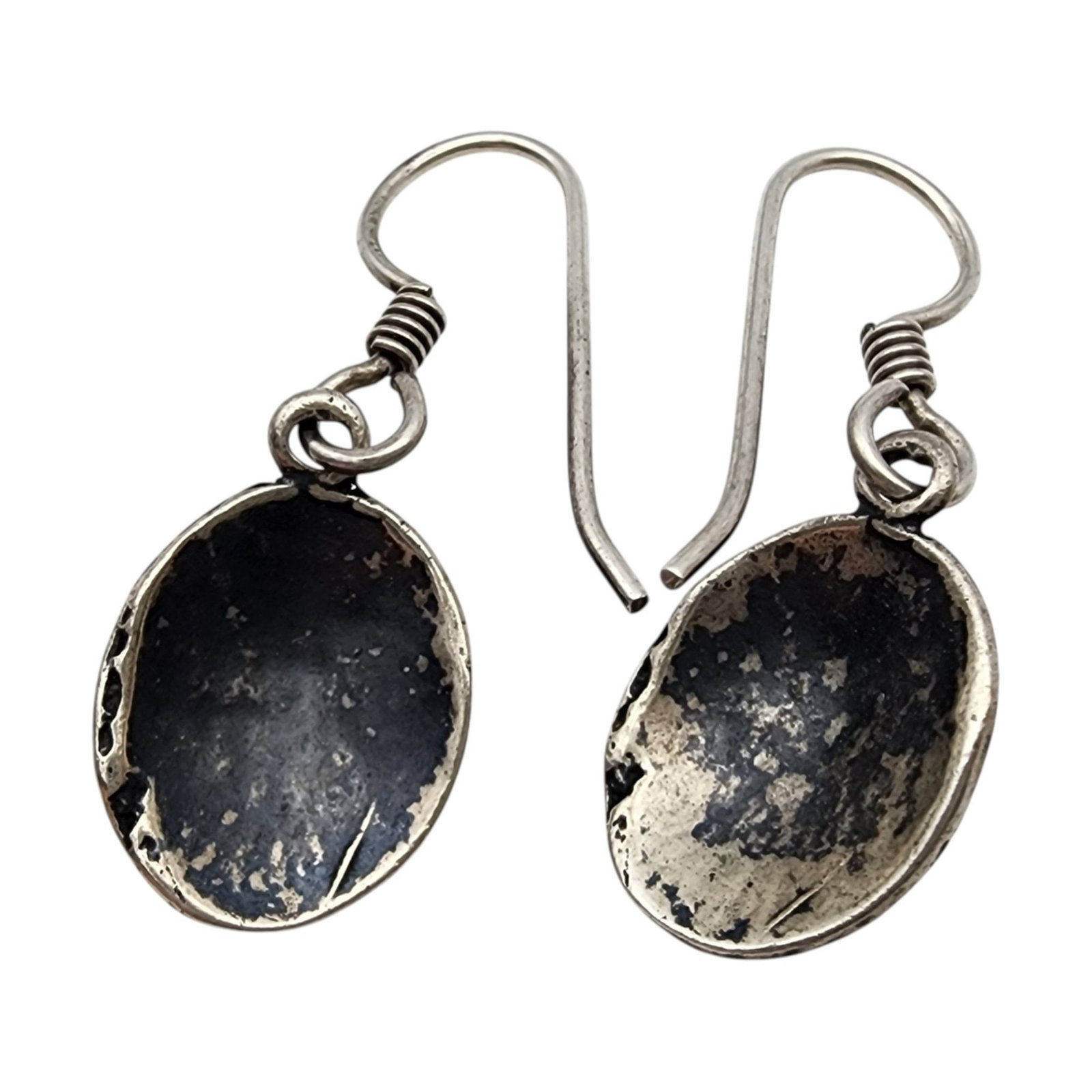 Sterling Seashell Dangle Earrings - 3