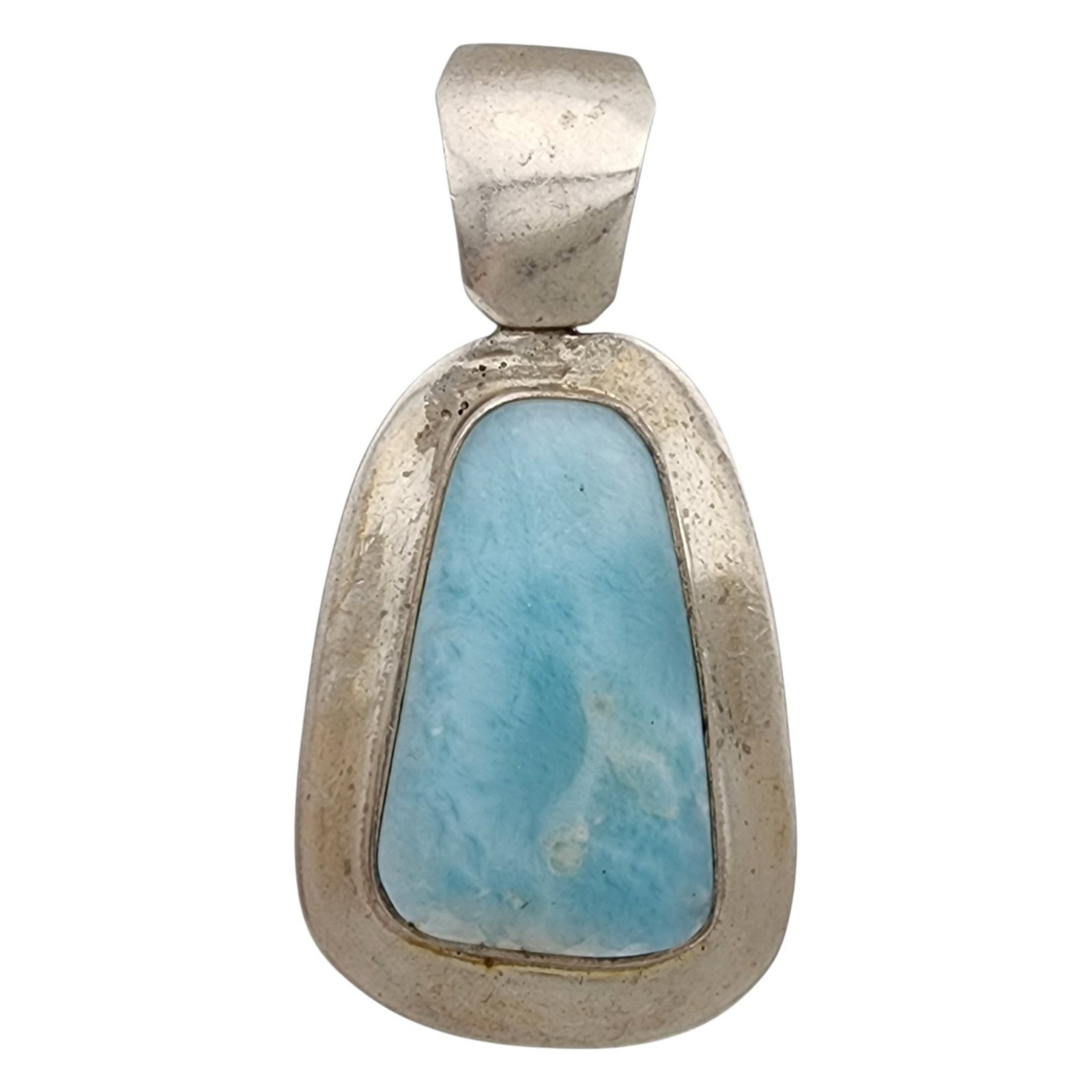 Sterling Larimar Pendant (1 of 5)