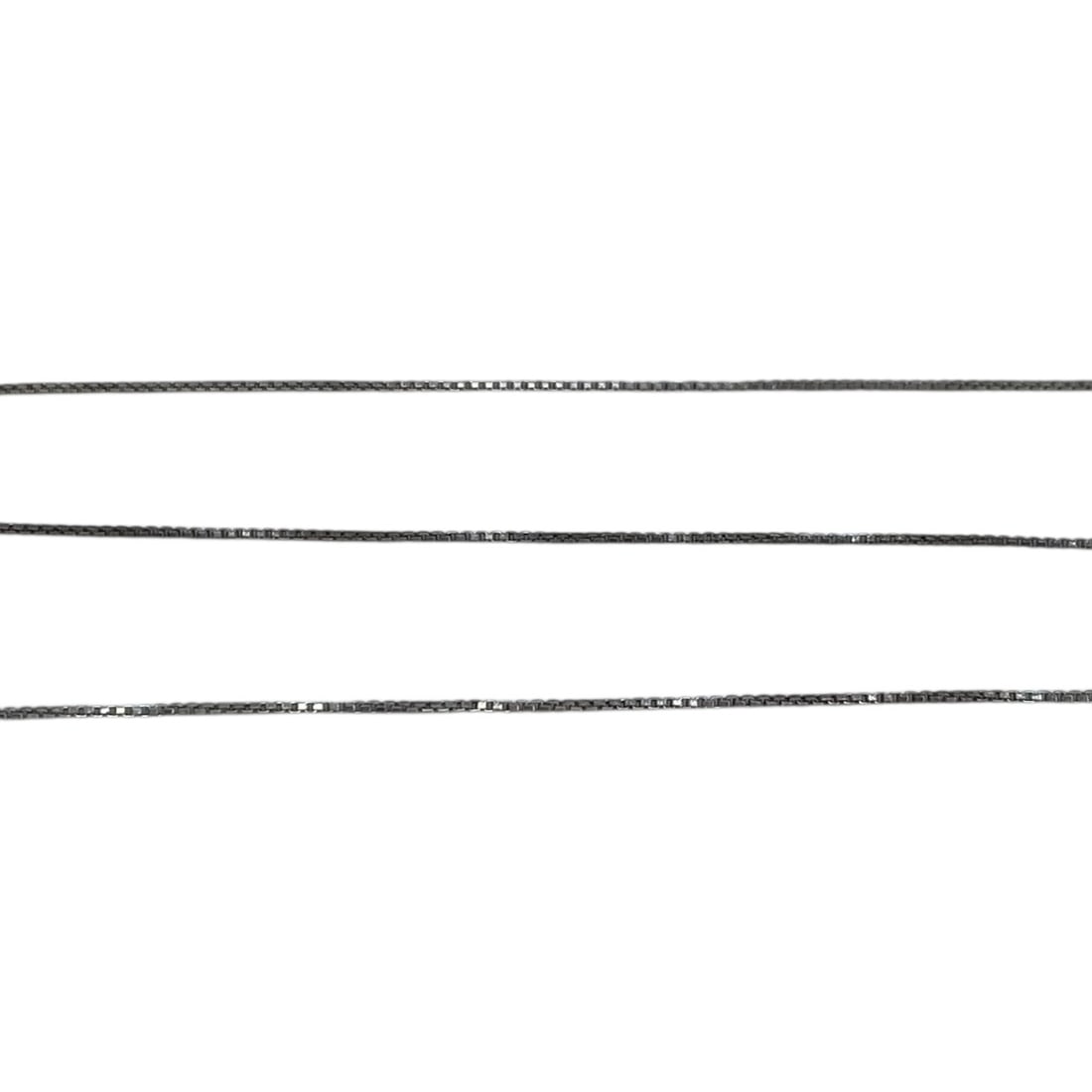 Sterling Box Chain 16in 1.12g: Sterling Box Chain 16in 1.12g Engraved 925 Thailand SU