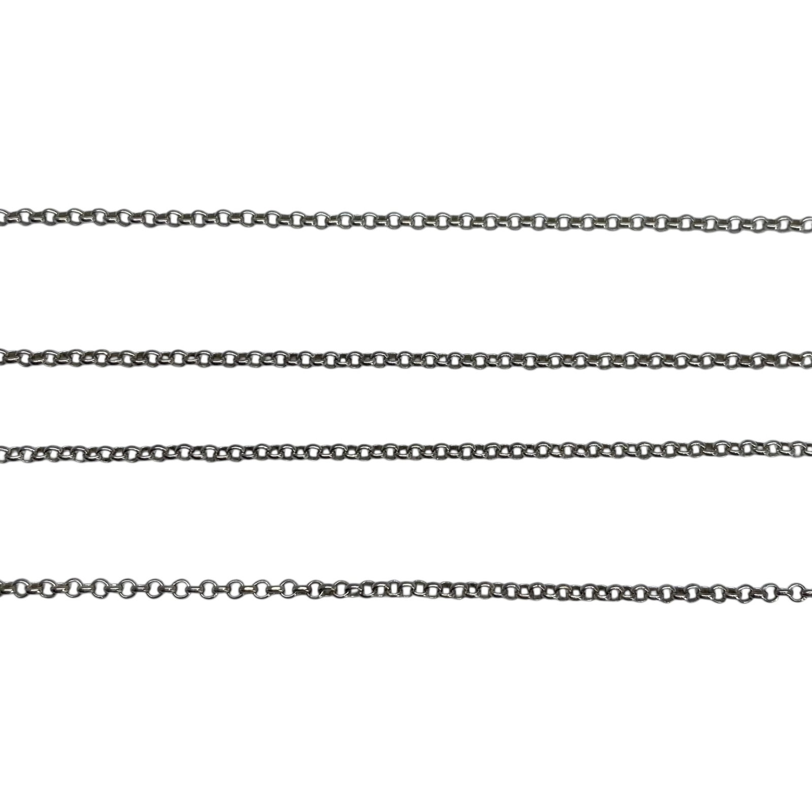 Sterling Rolo Chain 24in 4.14g: Sterling Rolo Chain 24in 4.14g