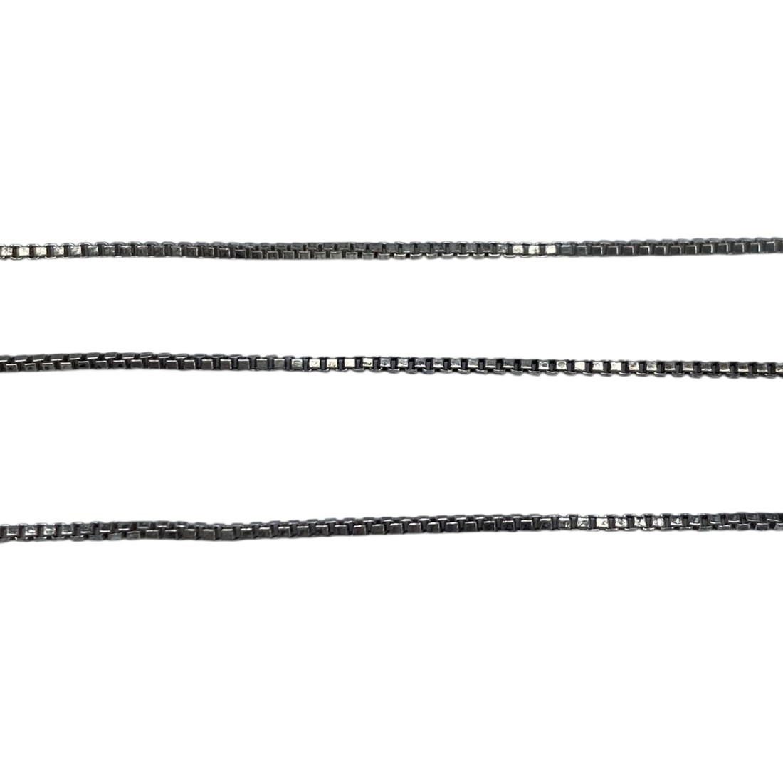 Sterling Box Chain 18in 2.3g (1 of 5)