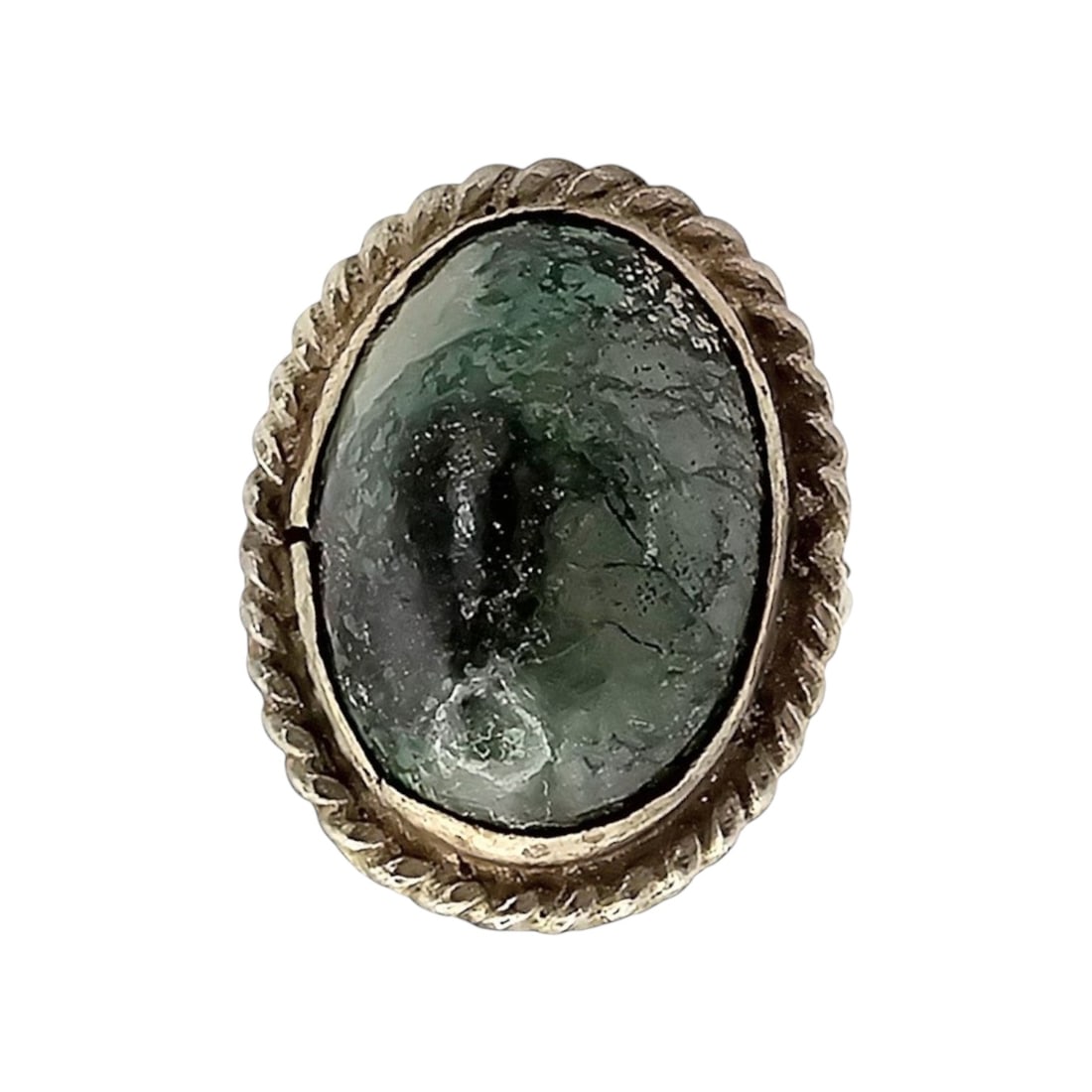 Vintage Mexico Turquoise Sterling Silver Ring Size 5.75 6 G: Vintage Mexico Turquoise Sterling Silver Ring Size 5.75 6 G
