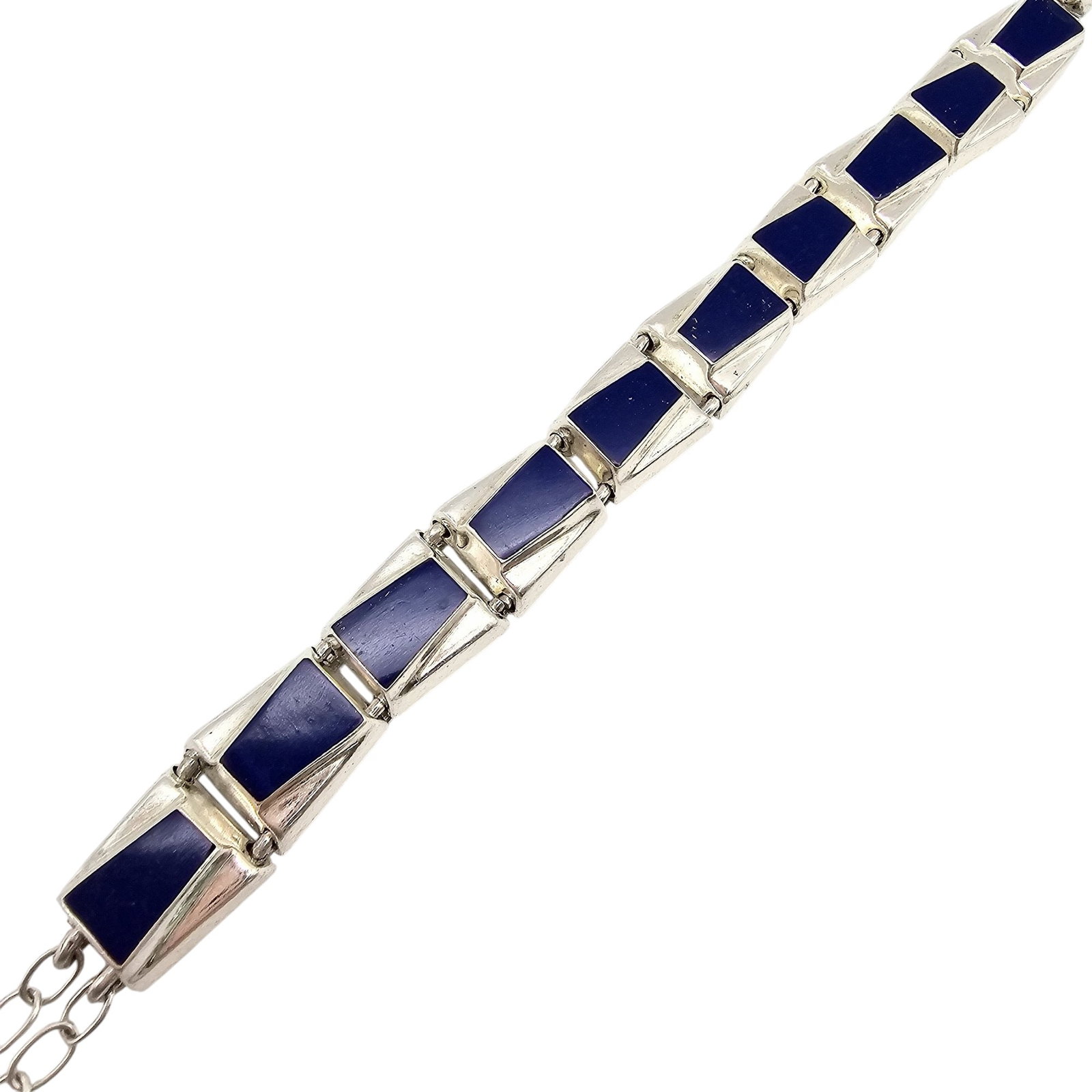 CAO Lapis Sterling Silver Bracelet 18 G: CAO Lapis Sterling Silver Bracelet 18 G