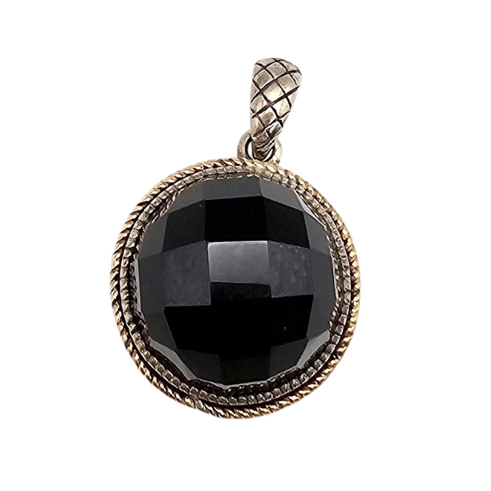 Gemstone Sterling Silver Pendant 7.3 G: Gemstone Sterling Silver Pendant 7.3 G