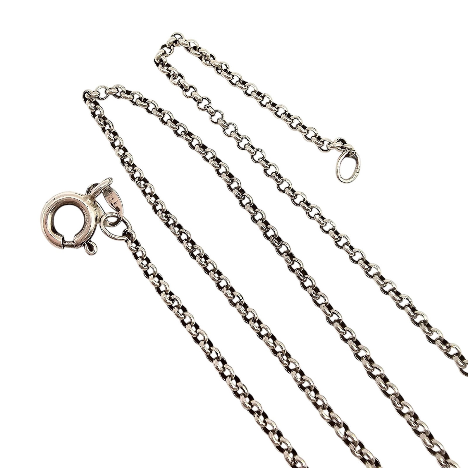 Sterling Silver Rolo Chain Necklace 3 G: Sterling Silver Rolo Chain Necklace 3 G