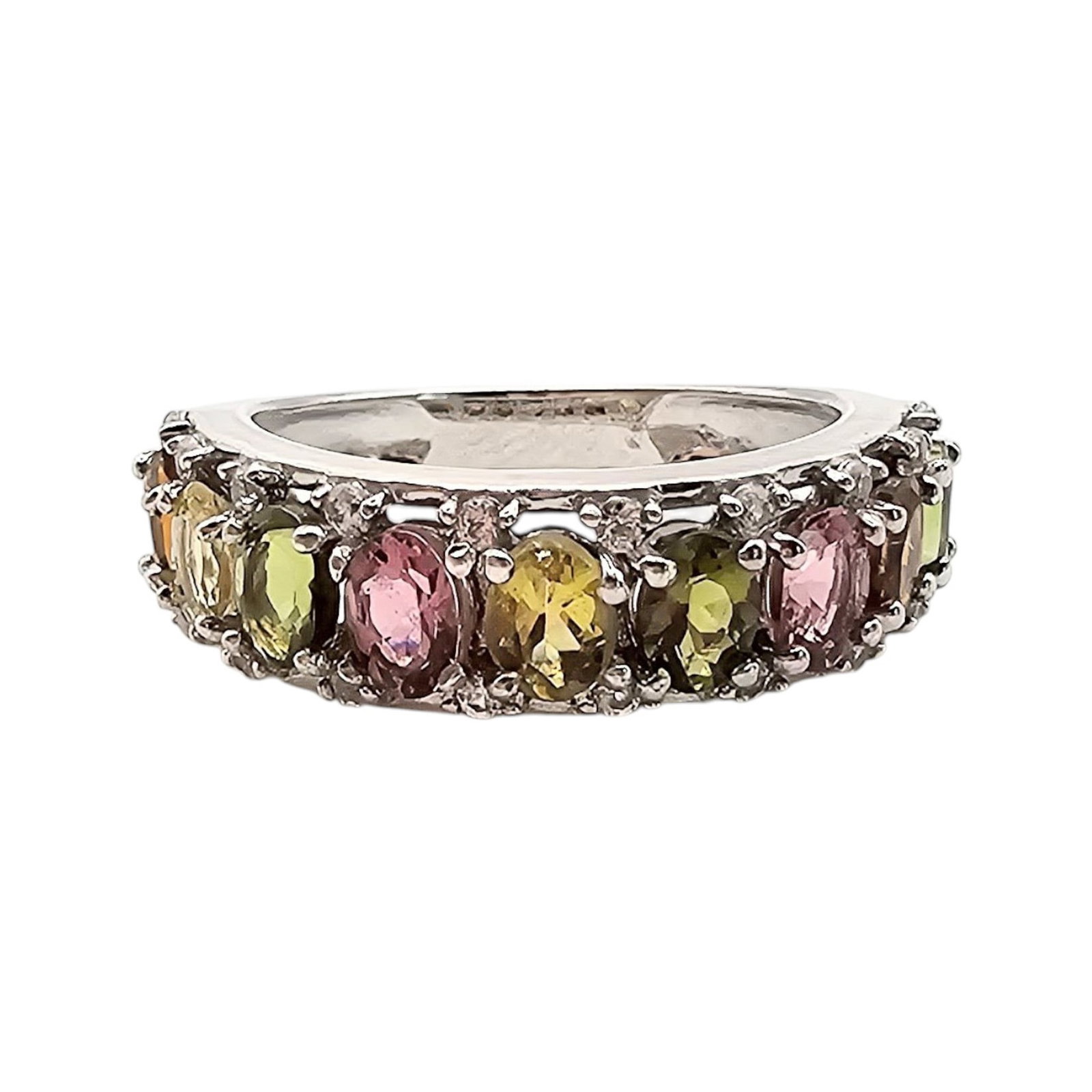 DK Tourmaline Sterling Silver Ring Size 4.75 3 G (1 of 4)