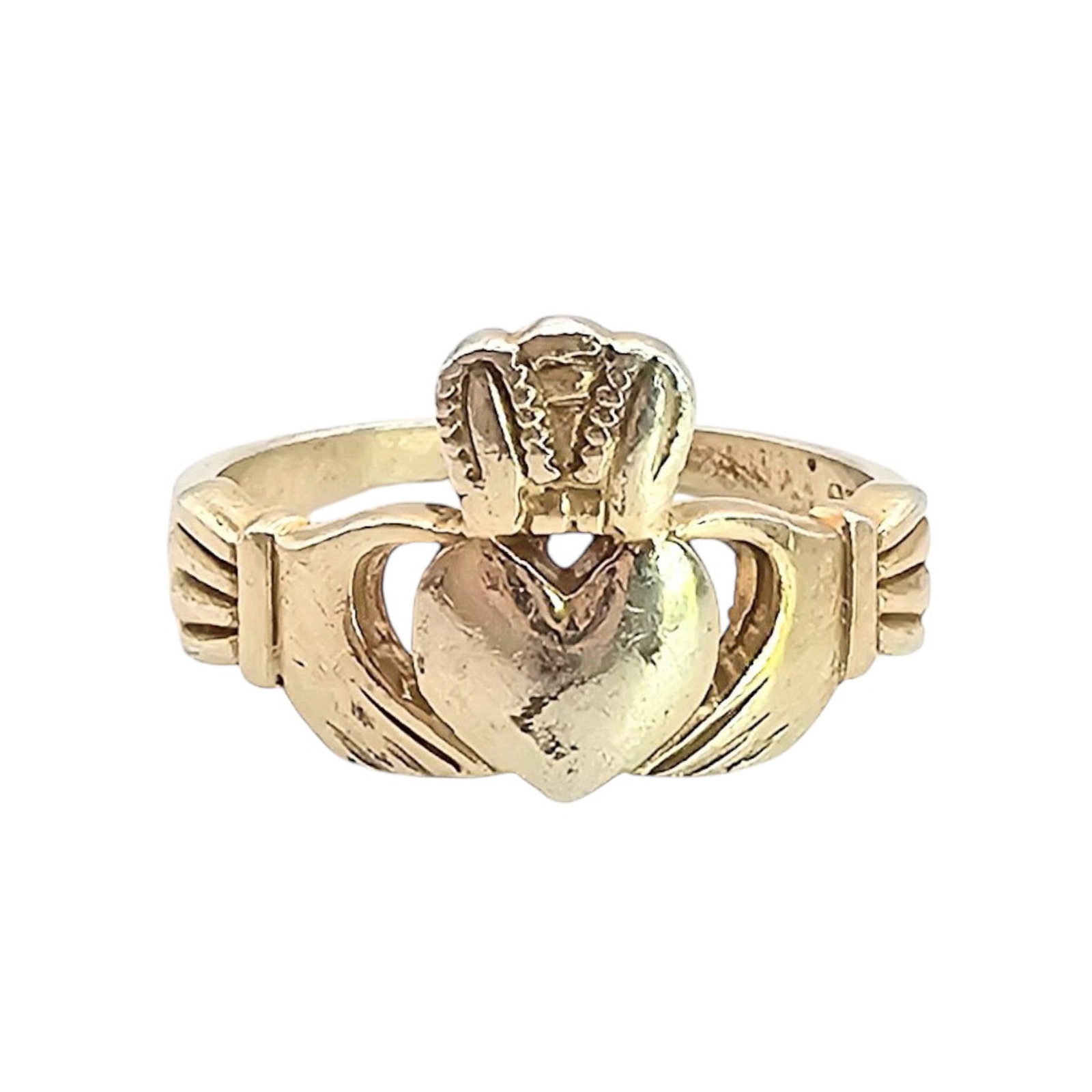 Sterling Silver Claddagh Ring Size 6 2.7 G: Sterling Silver Claddagh Ring Size 6 2.7 G