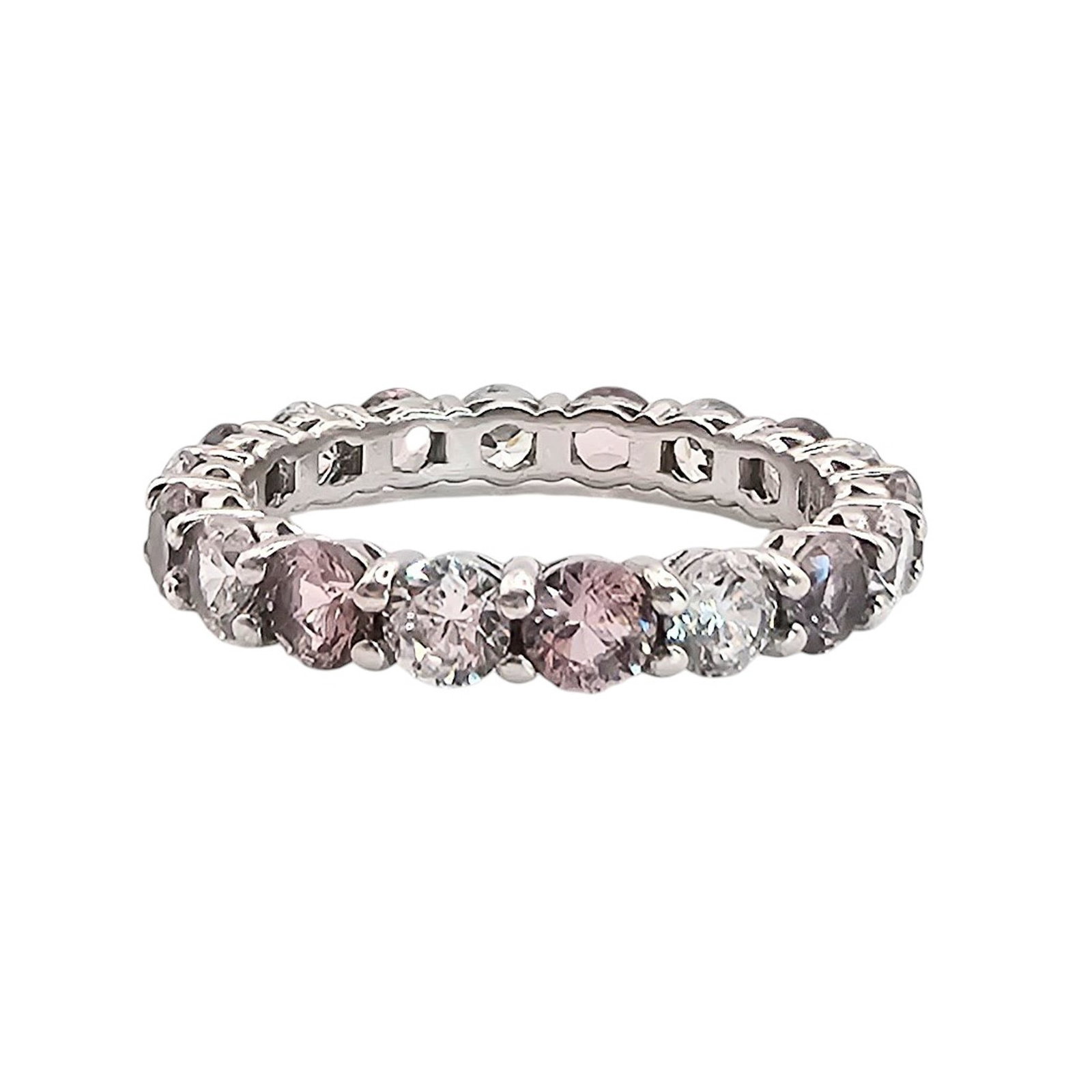 FC Cubic Zirconia Sterling Silver Ring Size 6.75 2.6 G: FC Cubic Zirconia Sterling Silver Ring Size 6.75 2.6 G