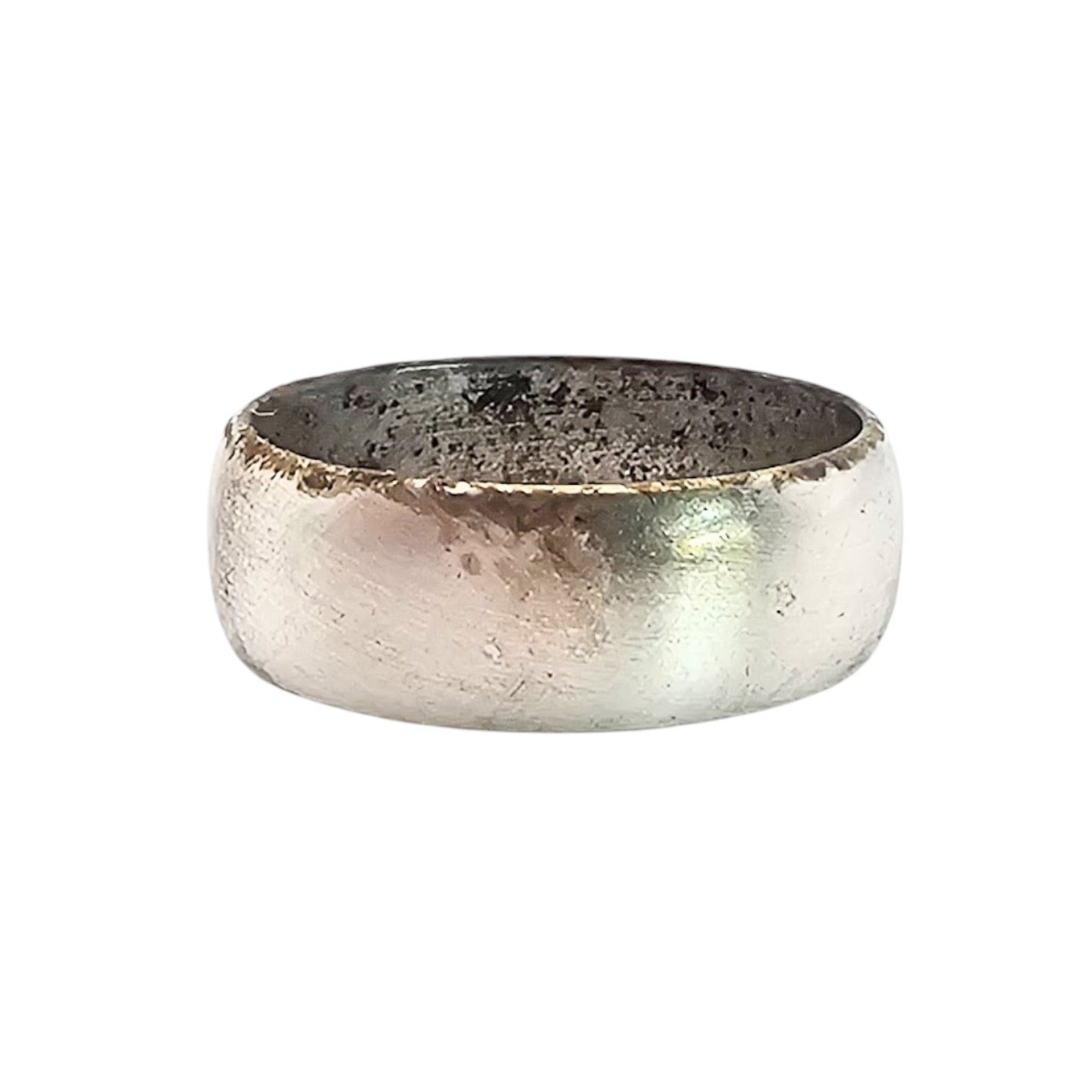 Sterling Silver Band Ring Size 4.5 3.2 G: Sterling Silver Band Ring Size 4.5 3.2 G