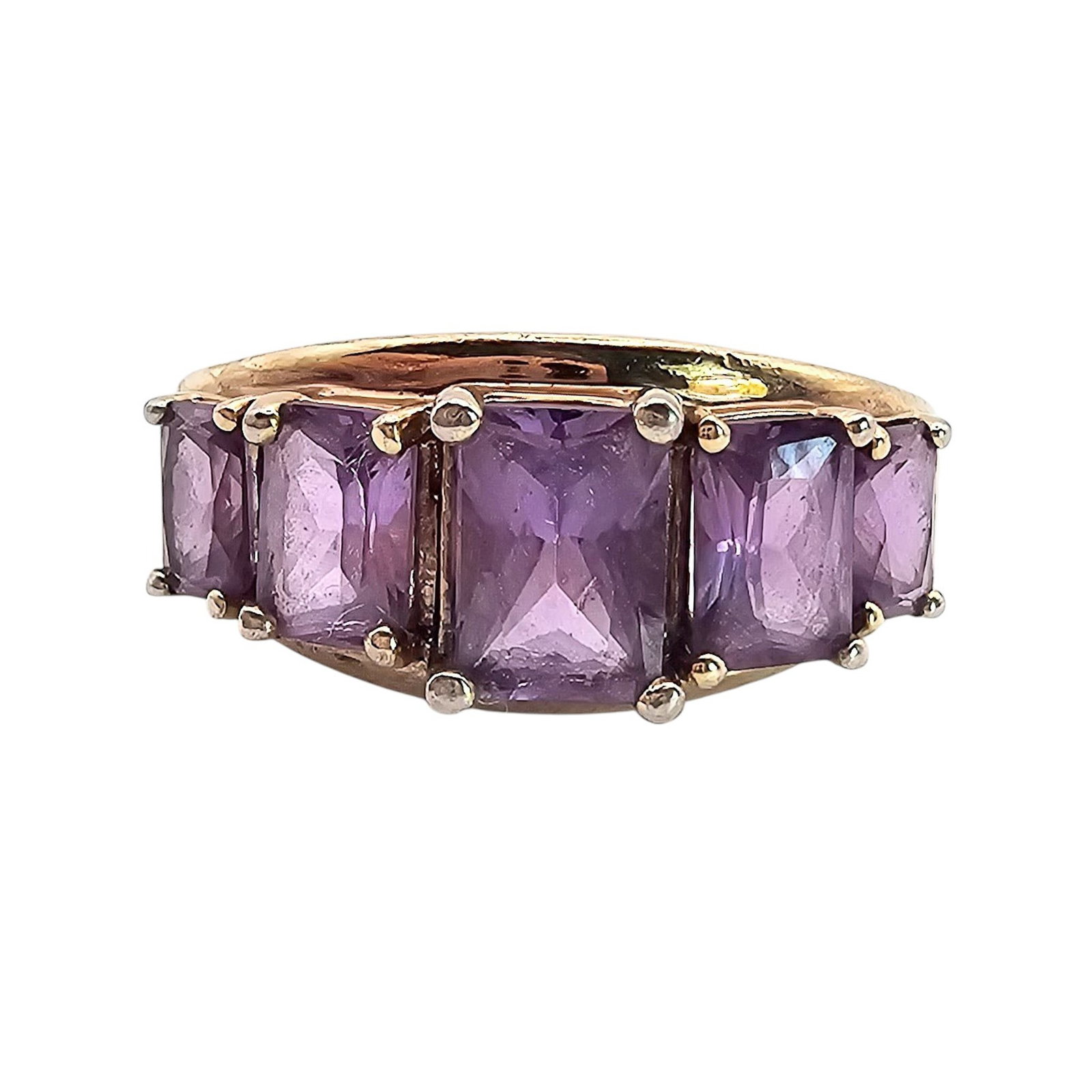 Ross Simons Sapphire Gold Over Sterling Silver Ring Size 8.25 5.1 G: Ross Simons Sapphire Gold Over Sterling Silver Ring Size 8.25 5.1 G
