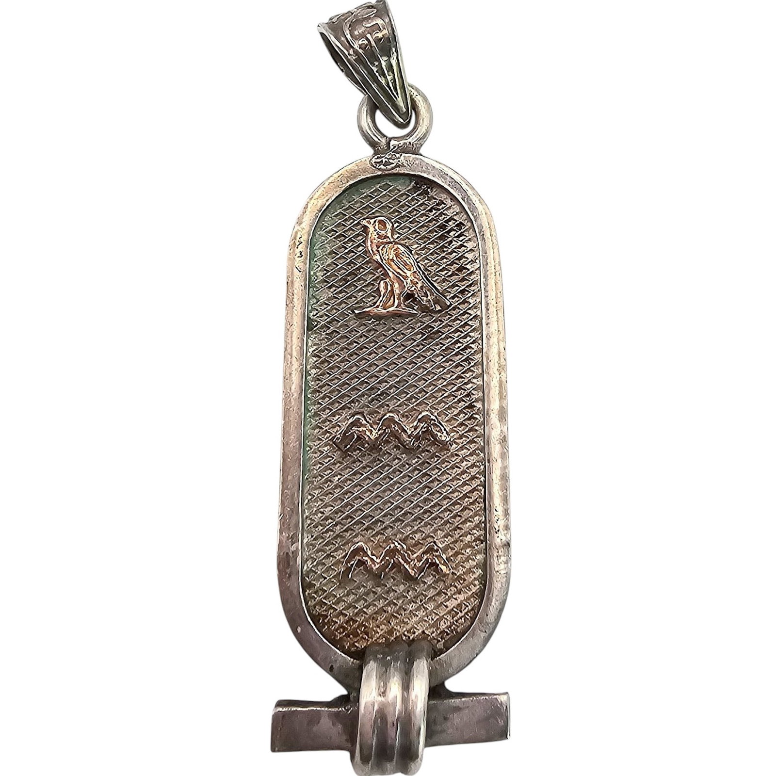 Sterling Silver Egyptian Revival Pendant 5 G (1 of 4)