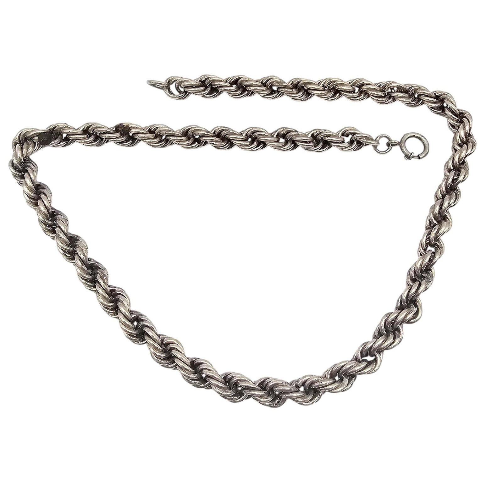 Sterling Silver Necklace 23.5 G (1 of 3)