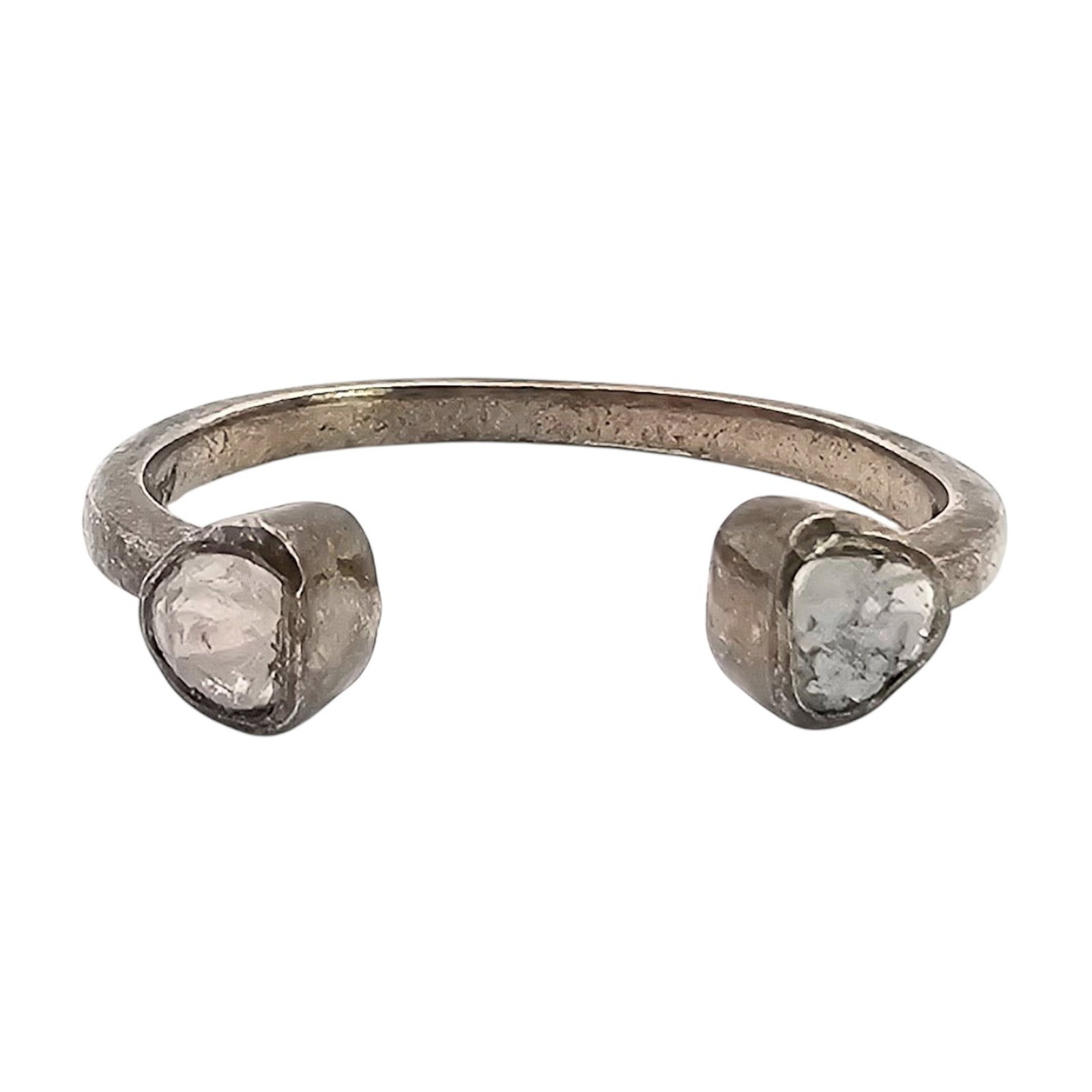 D'Joy Diamond Sterling Silver Ring Size 9.25 2.5 G: D'Joy Diamond Sterling Silver Ring Size 9.25 2.5 G