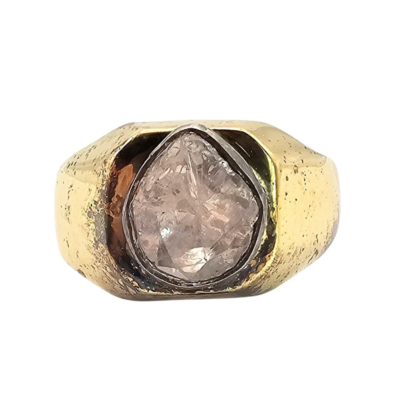 D'Joy Diamond Gold Over Sterling Silver Ring Size 9.5 8.6 G: D'Joy Diamond Gold Over Sterling Silver Ring Size 9.5 8.6 G