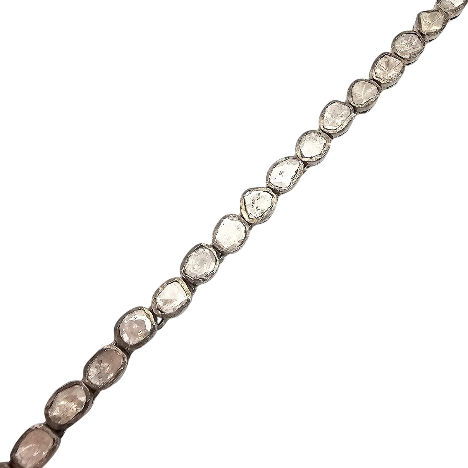 FC Diamond Sterling Silver Tennis Bracelet 12.7 G: FC Diamond Sterling Silver Tennis Bracelet 12.7 G
