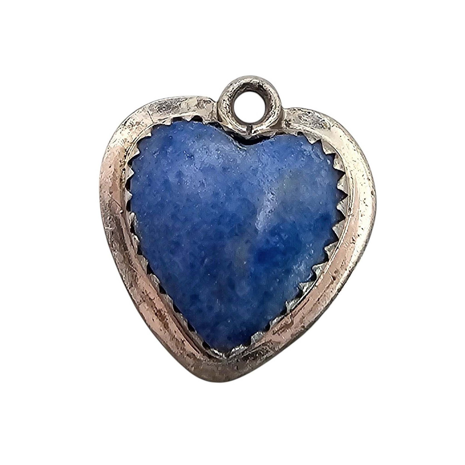 Native SC Sodalite Sterling Silver Pendant 2.4 G (1 of 4)