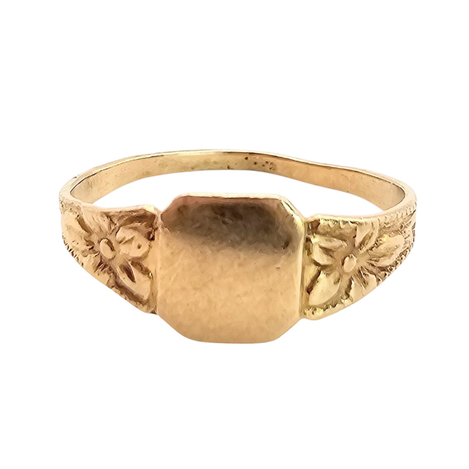 Signed 14K Gold Baby Ring 0.5 G: Signed 14K Gold Baby Ring 0.5 G, marked FMC?