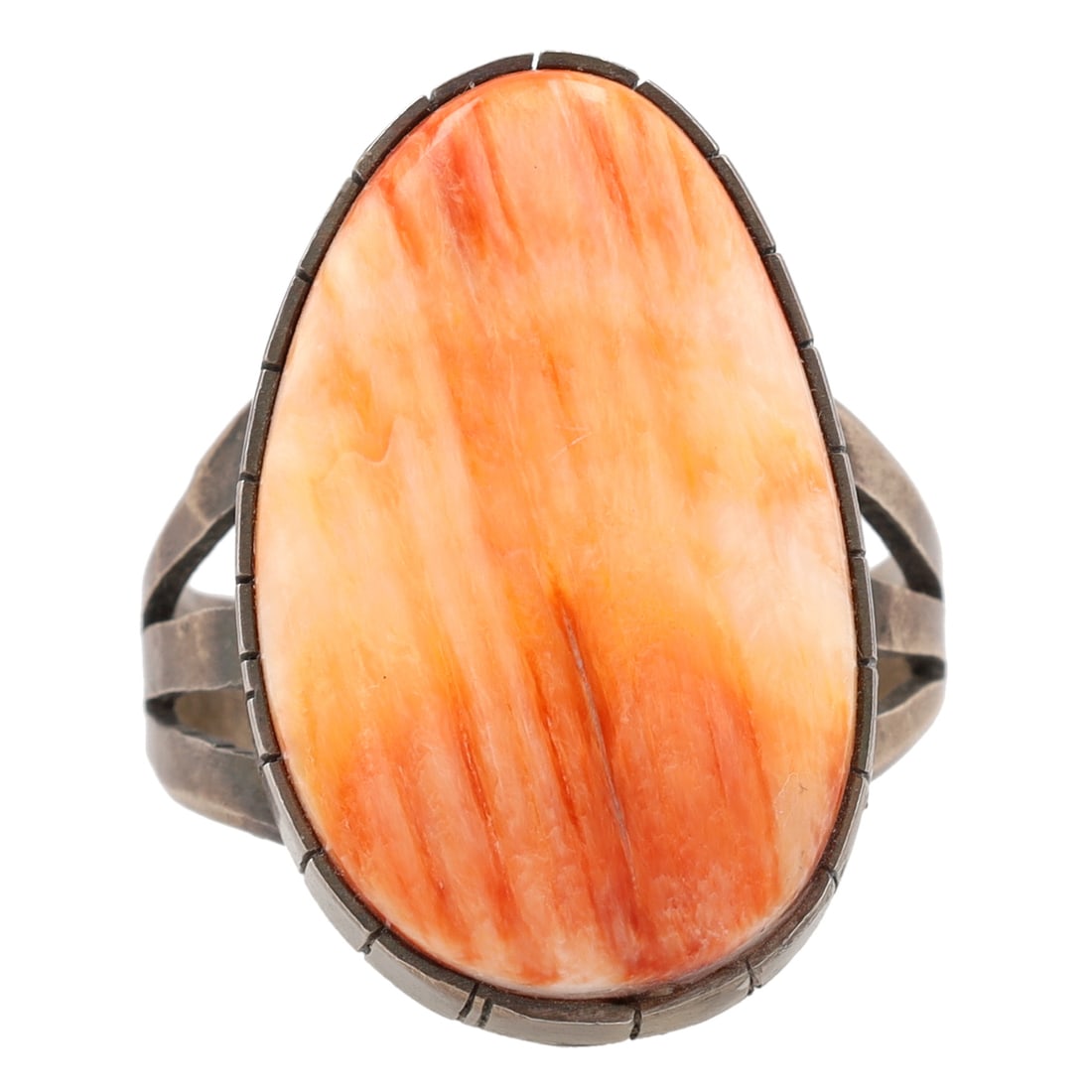 Merle House Navajo Sterling Spiny Oyster Ring Sz 13: Merle House Navajo Sterling Spiny Oyster Ring Sz 13, 16g