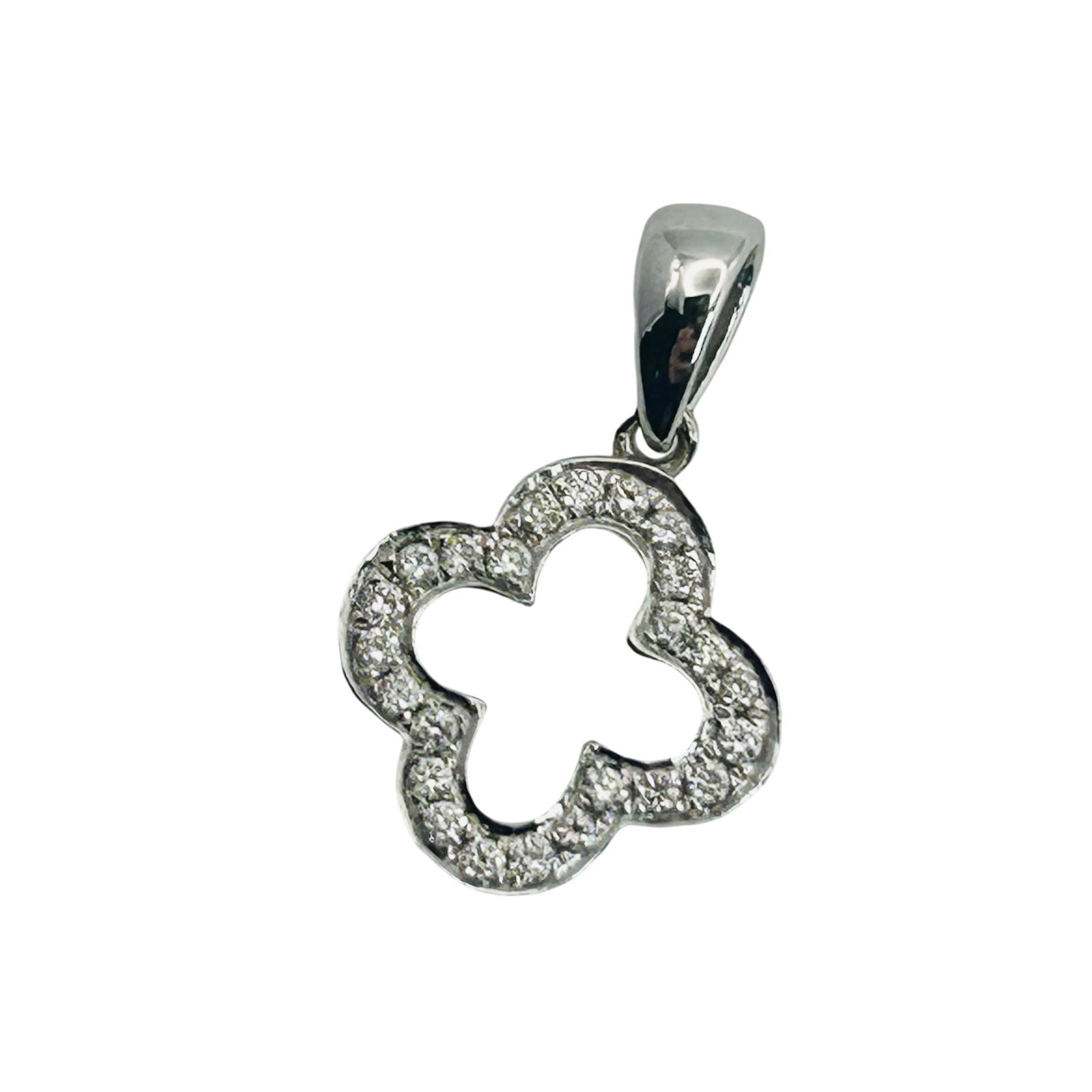 585 Gold Diamond Pendant (1 of 4)
