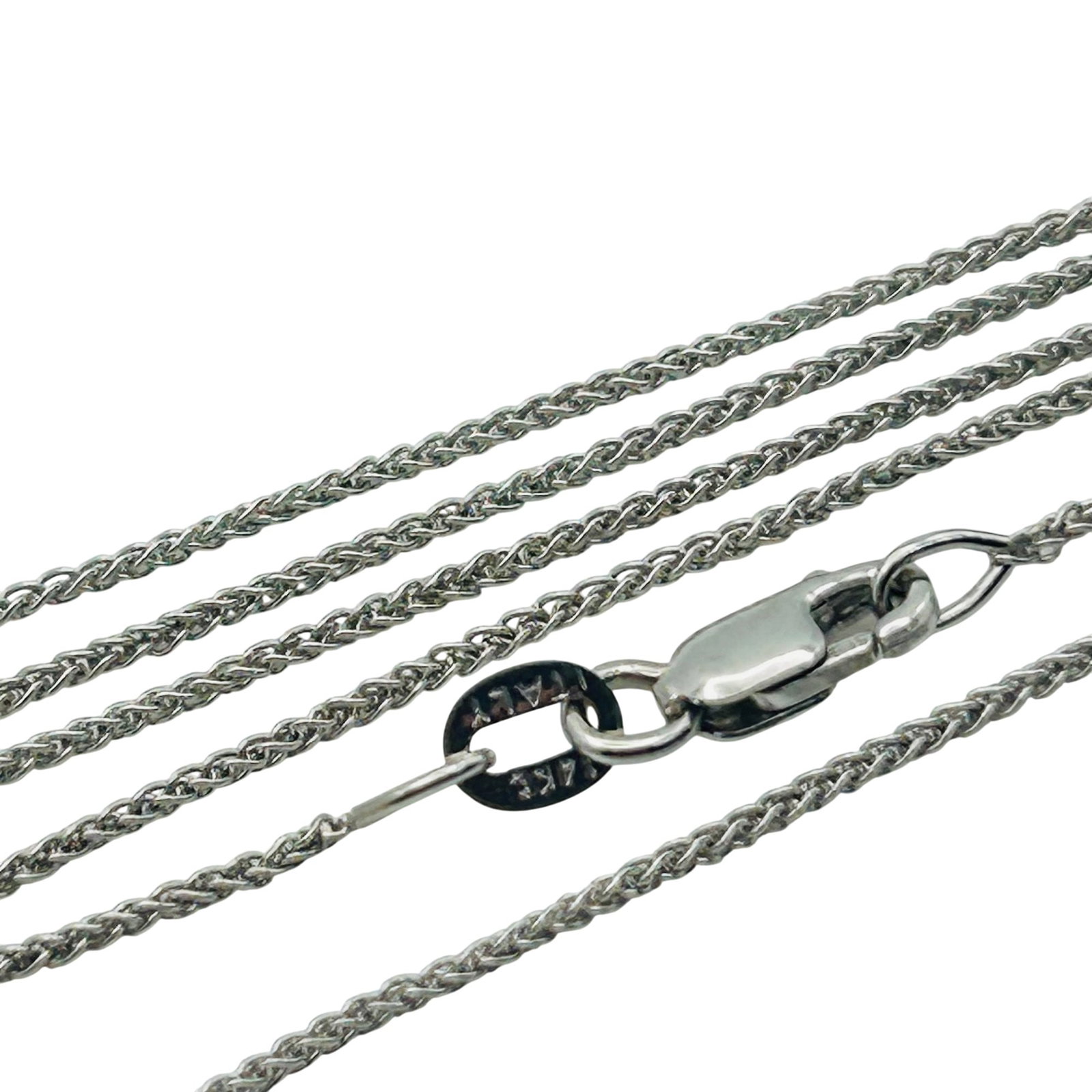 14kt Gold Milor Italy Rope Chain Necklace: Milor Italy 14kt rope chain necklace. 2.3g