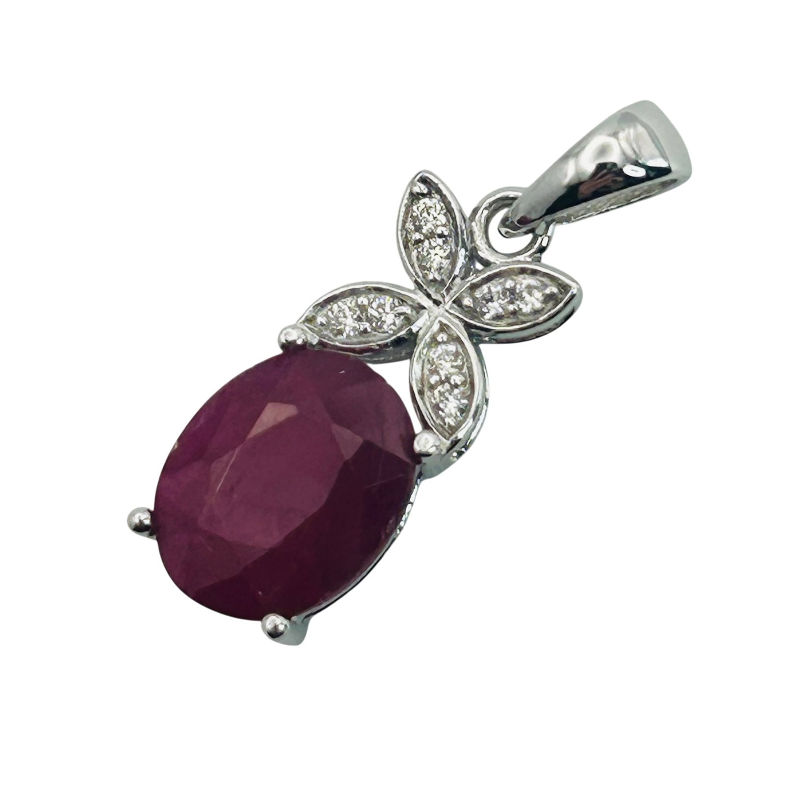 Stauer Sterling Ruby Pendant (1 of 5)