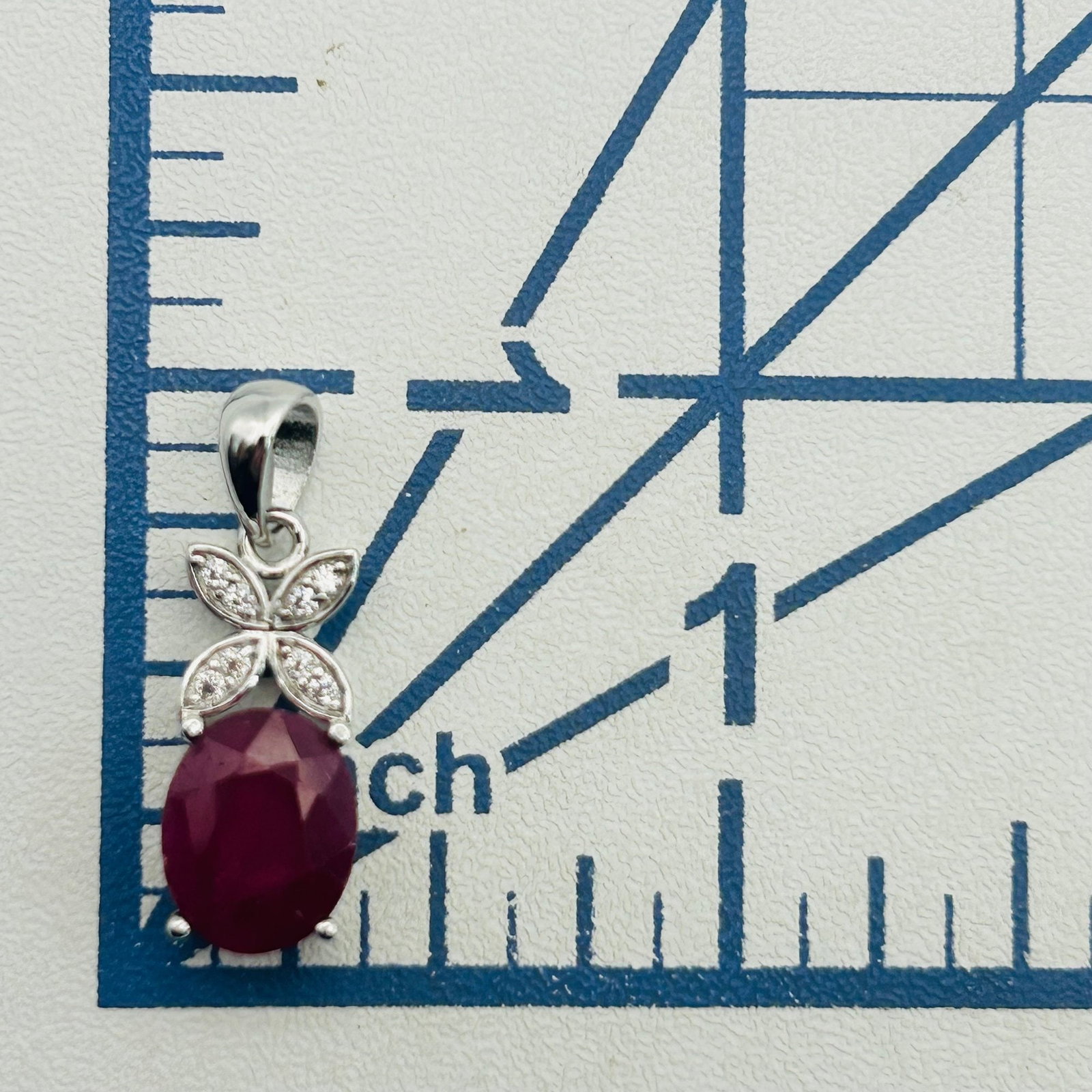 Stauer Sterling Ruby Pendant - 5