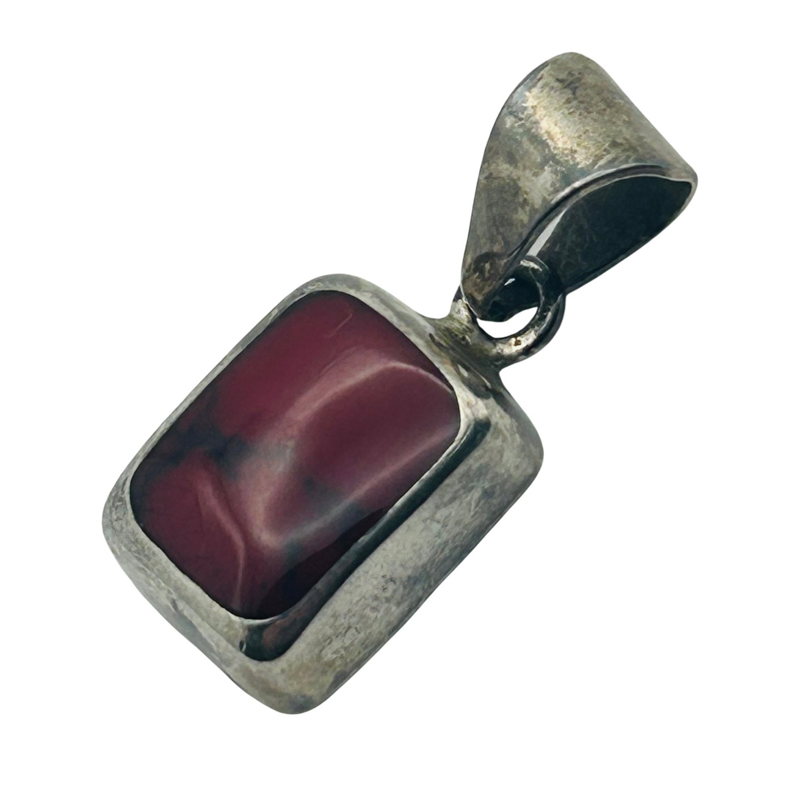 Mexico Sterling Jasper Pendant (1 of 4)