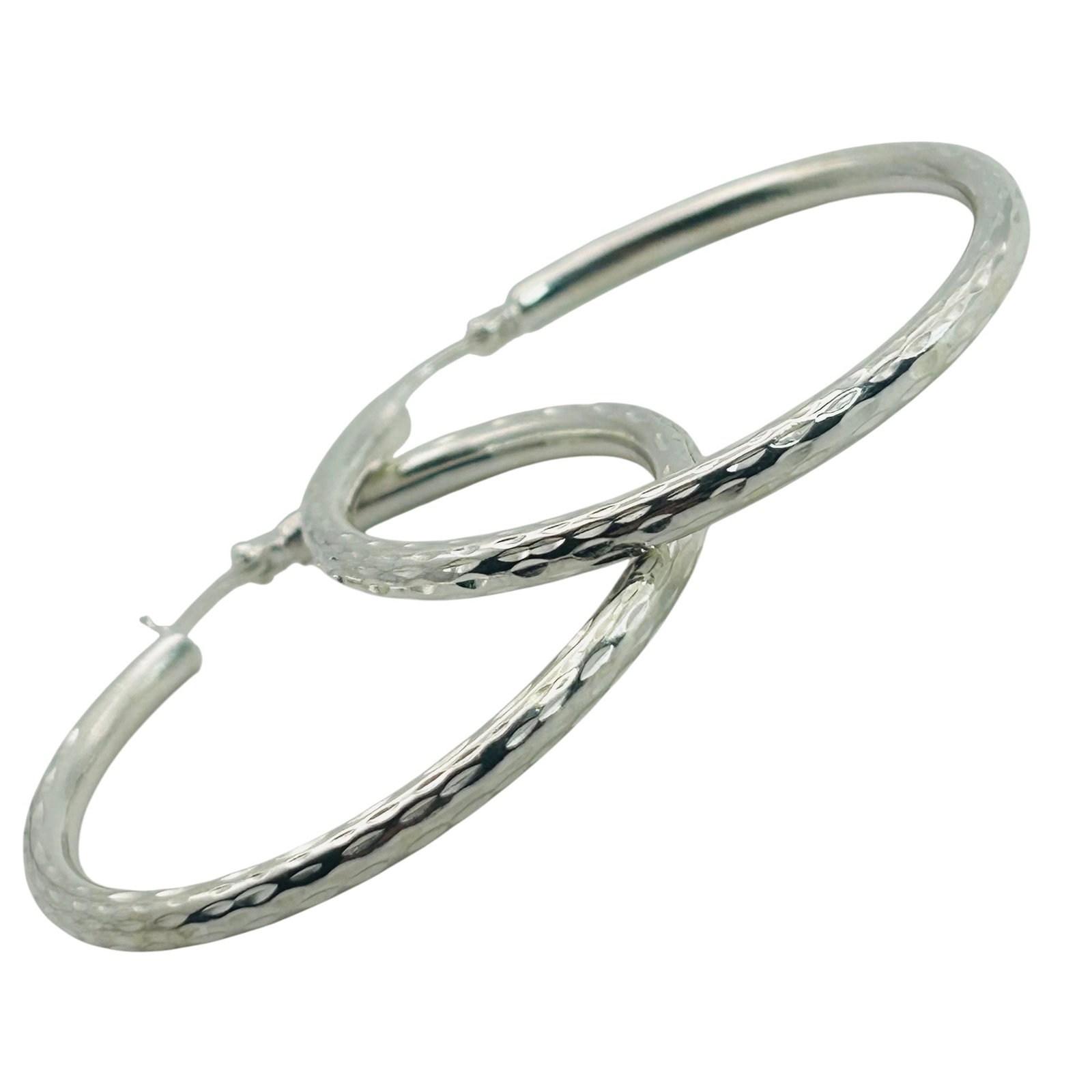 Sterling Hoop Earrings (1 of 5)