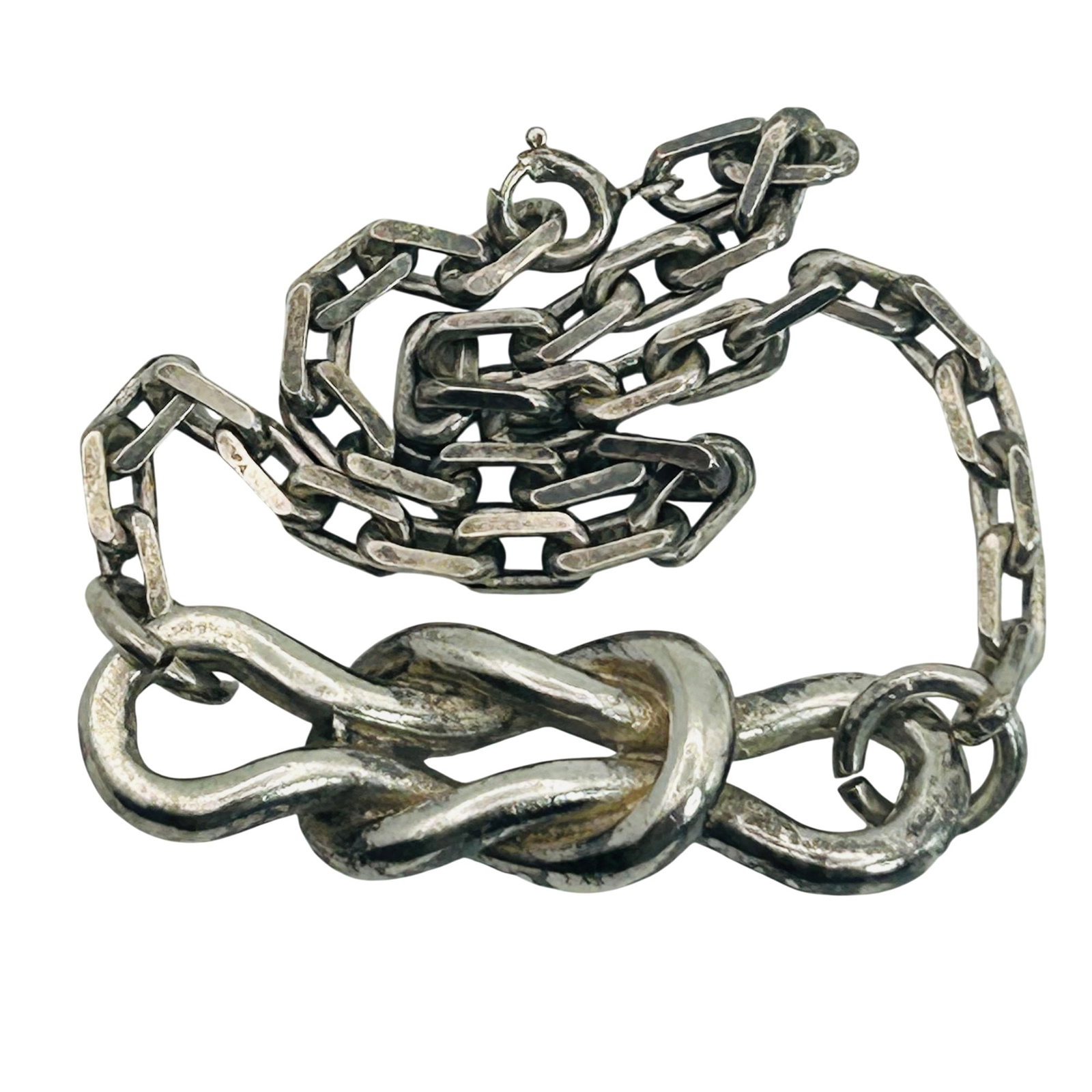 Italy Designer A.F. Brev 356 Sterling Bracelet (1 of 5)