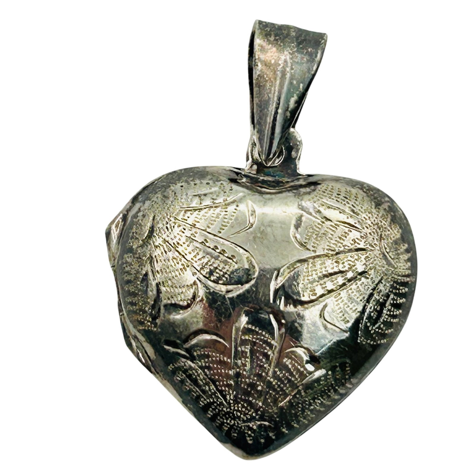 Sterling Heart Locket (1 of 5)