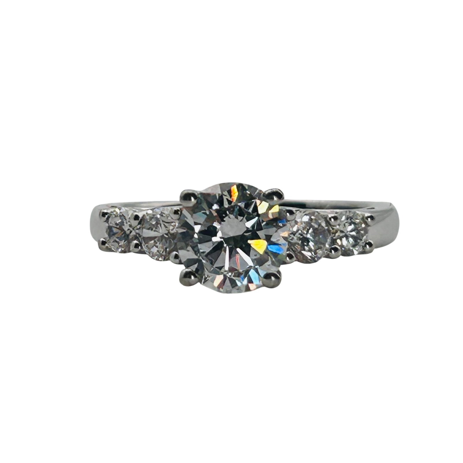Sterling Rhinestone Ring Size 7.5 (1 of 7)