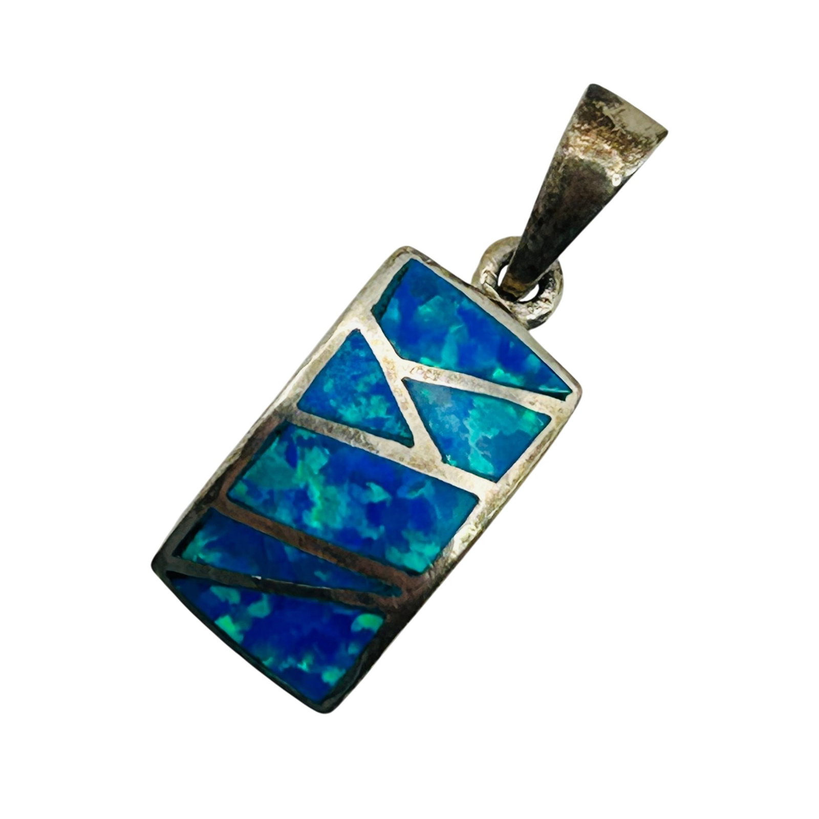 MPO Sterling Opal Curved Pendant (1 of 4)