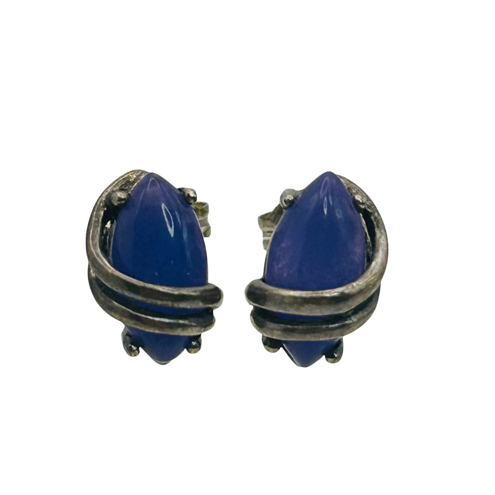 Avon Sterling Tourmaline Stud Earrings: Avon Sterling tourmaline stud earrings. 2.5g