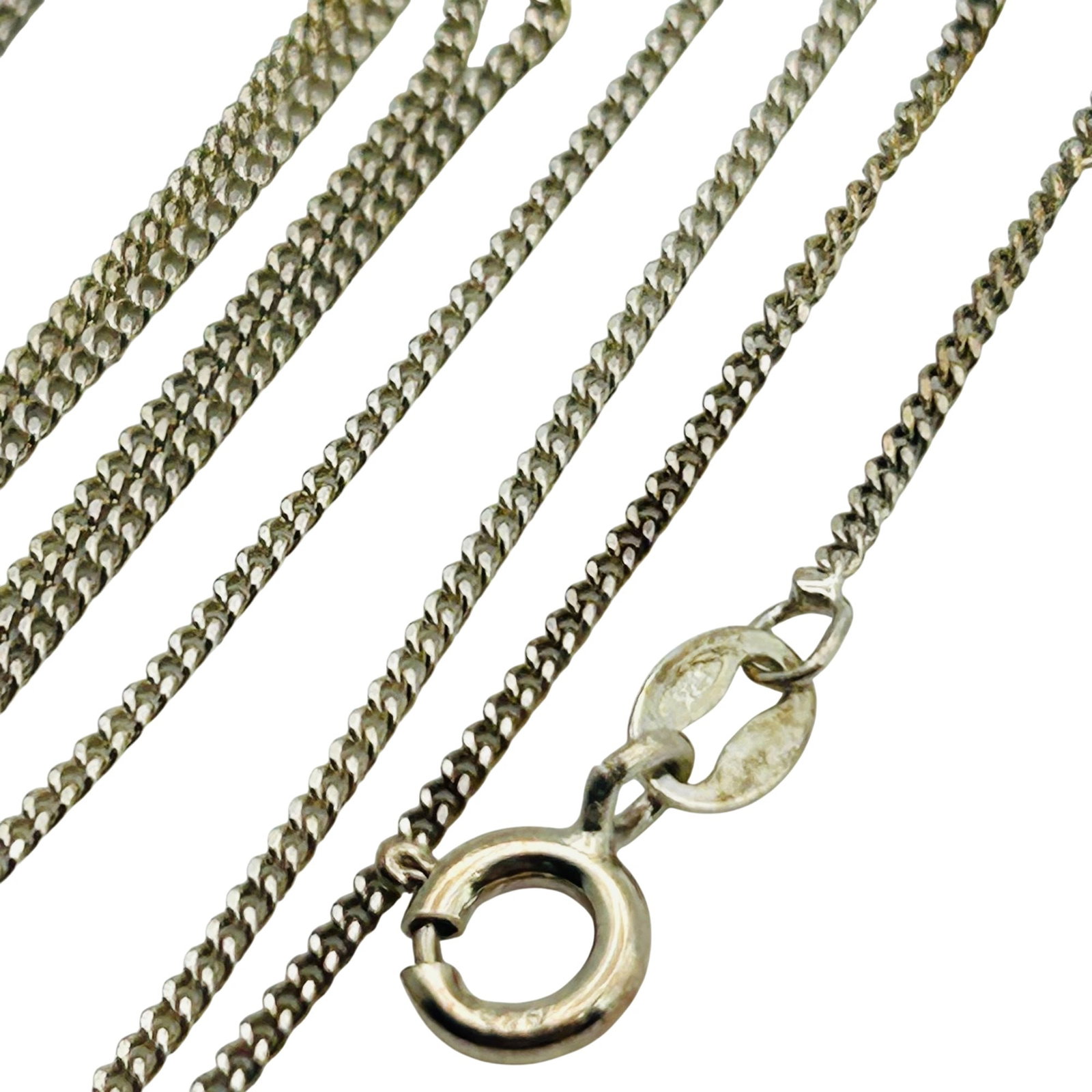 Sterling Curb Chain Necklace (1 of 4)