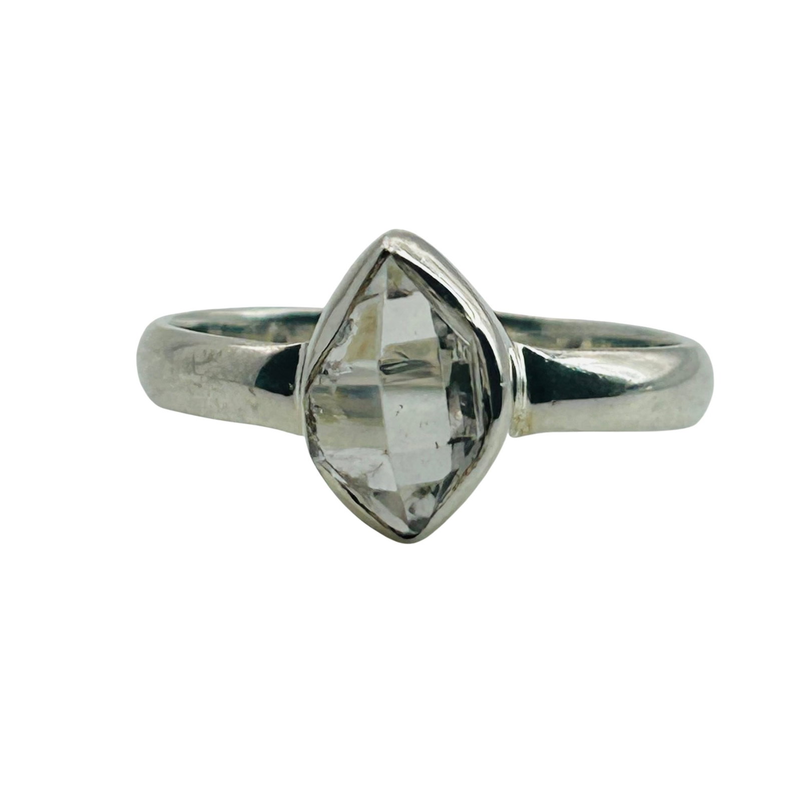 Sterling Quartz Ring Size 8 (1 of 6)