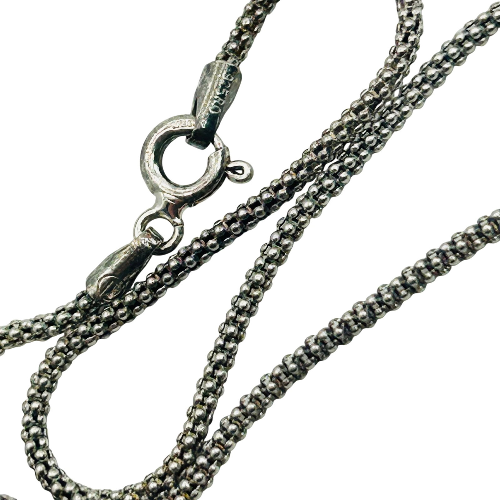 Sterling Popcorn Chain Bracelet (1 of 5)