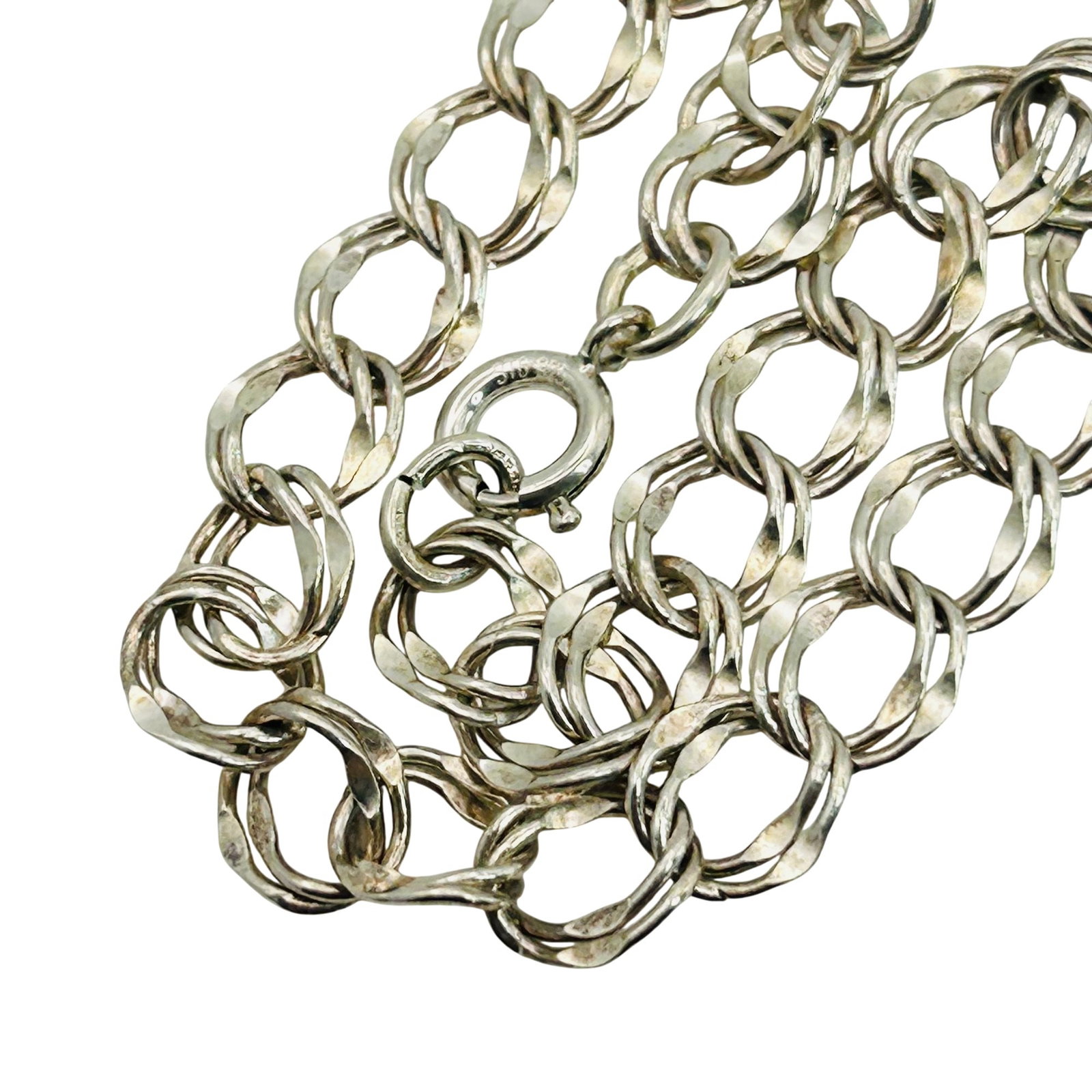 Prochain Sterling Double Curb Chain Bracelet (1 of 5)