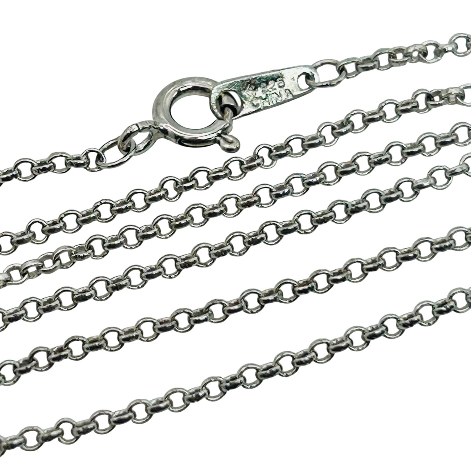 Silpada Sterling Cable Chain Necklace: Silpada Sterling cable chain necklace. 2.7g