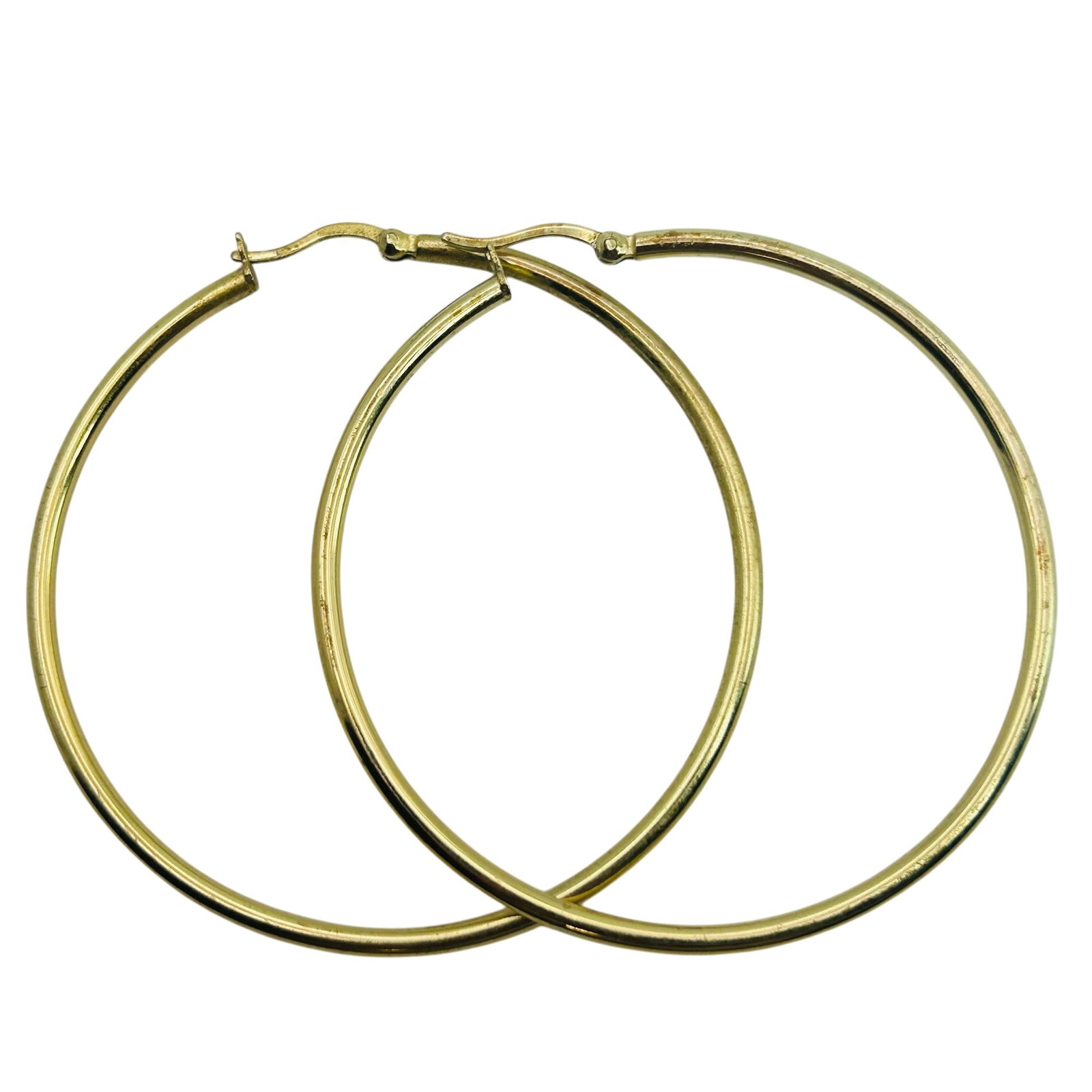 Sterling Hinge Hoop Earrings (1 of 4)