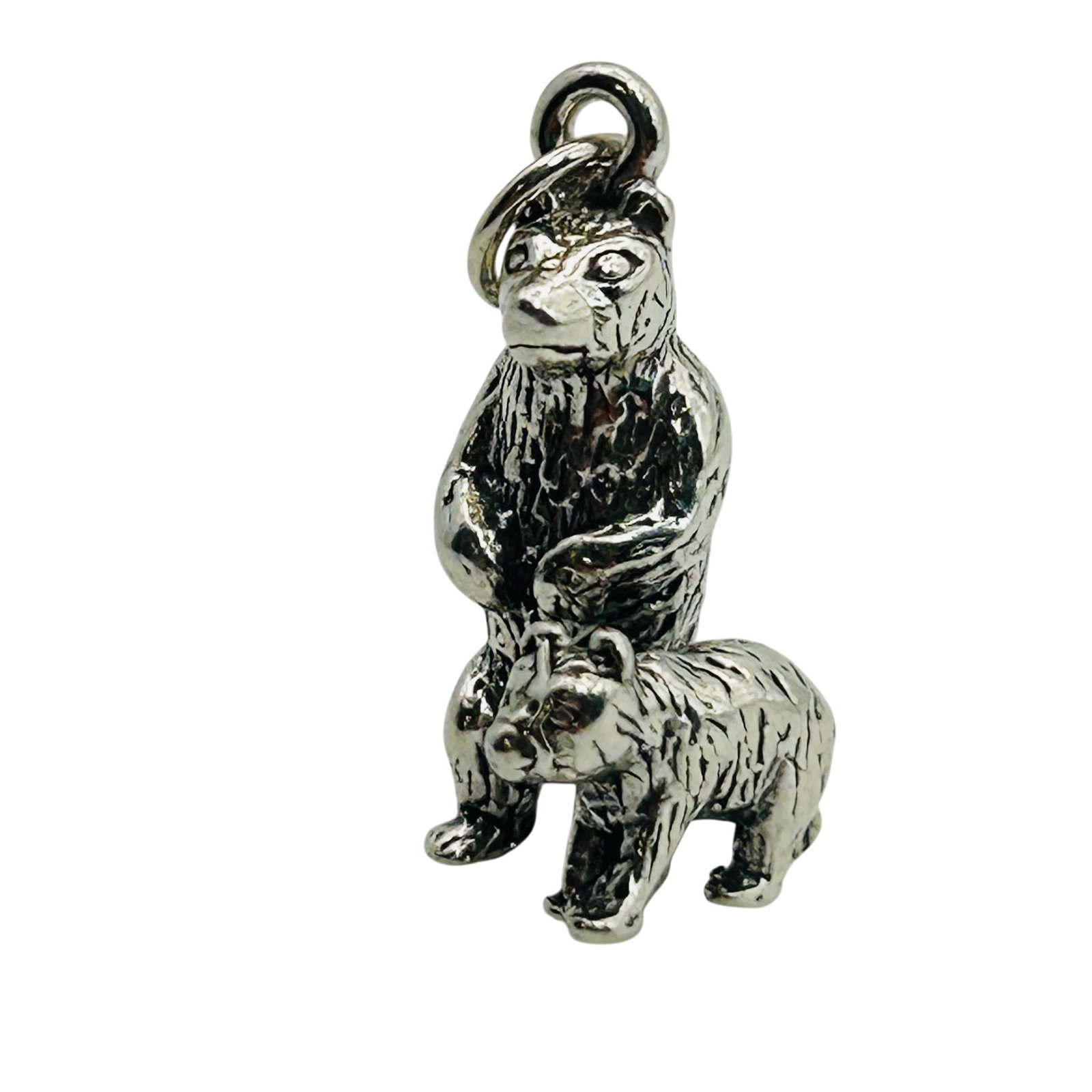 Sterling Mother And Child Bear Charm (1 of 5)