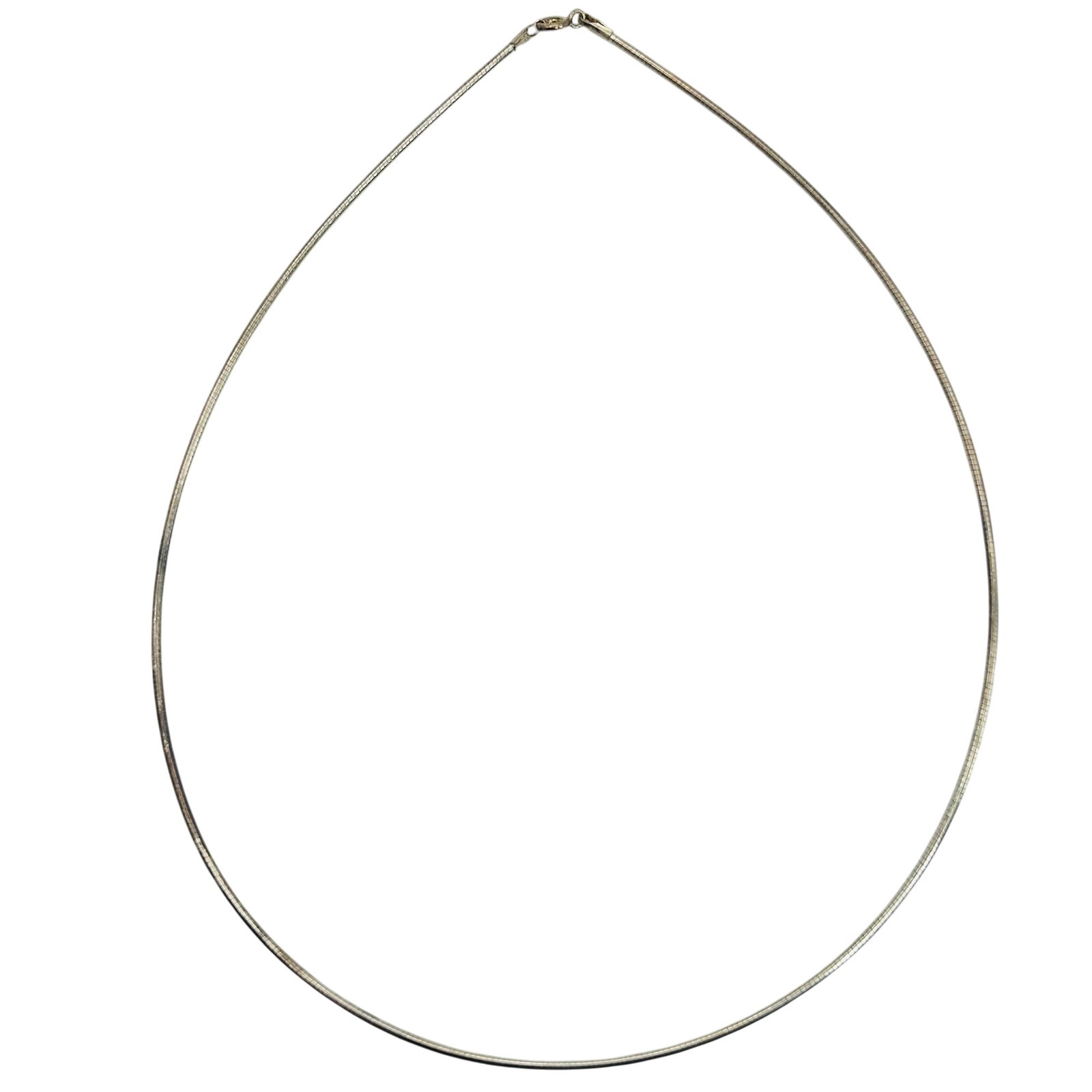 Sterling Round Snake Chain Necklace (1 of 4)