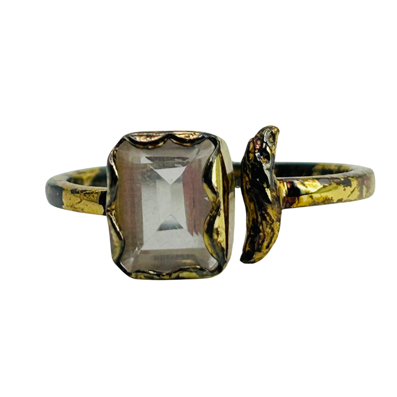 BYCILA Sterling Quartz Adjustable Ring (1 of 6)