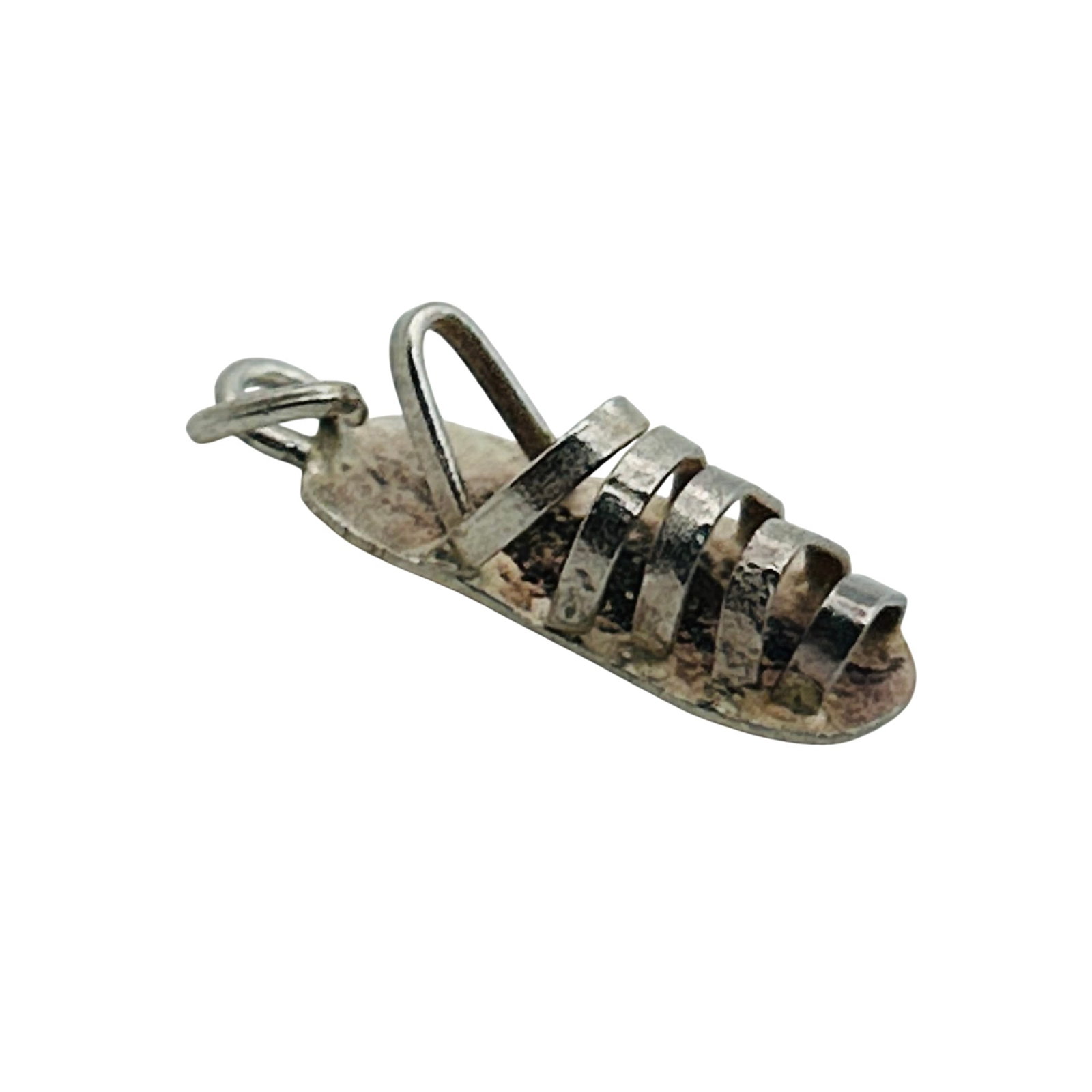 Sterling Mexican Sandal Charm (1 of 4)
