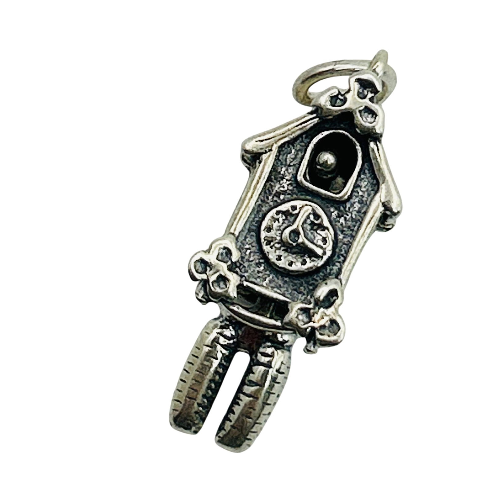 Sterling Cuckoo Clock Charm (1 of 4)